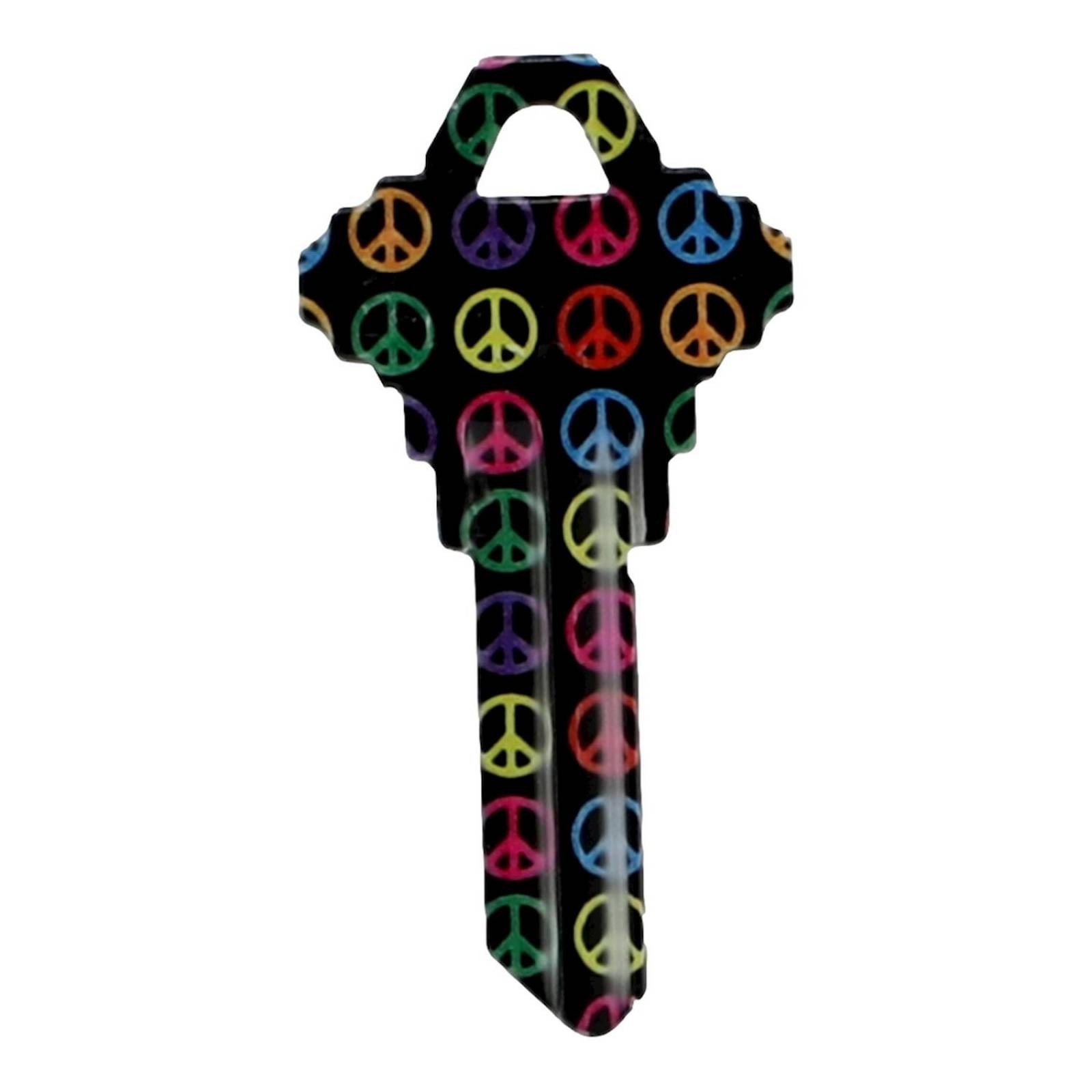 Llave para cerradura schlage multicolor 
