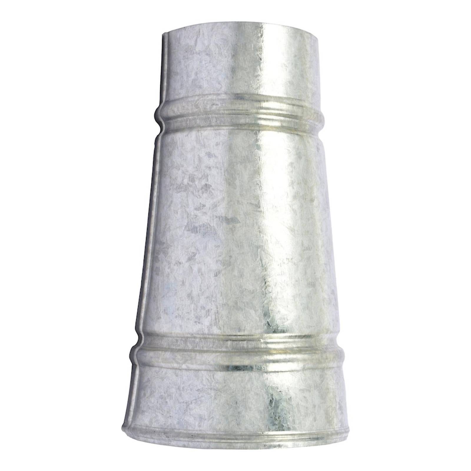 Reducción de 4 a 3 pulgadas plata hazlo bien