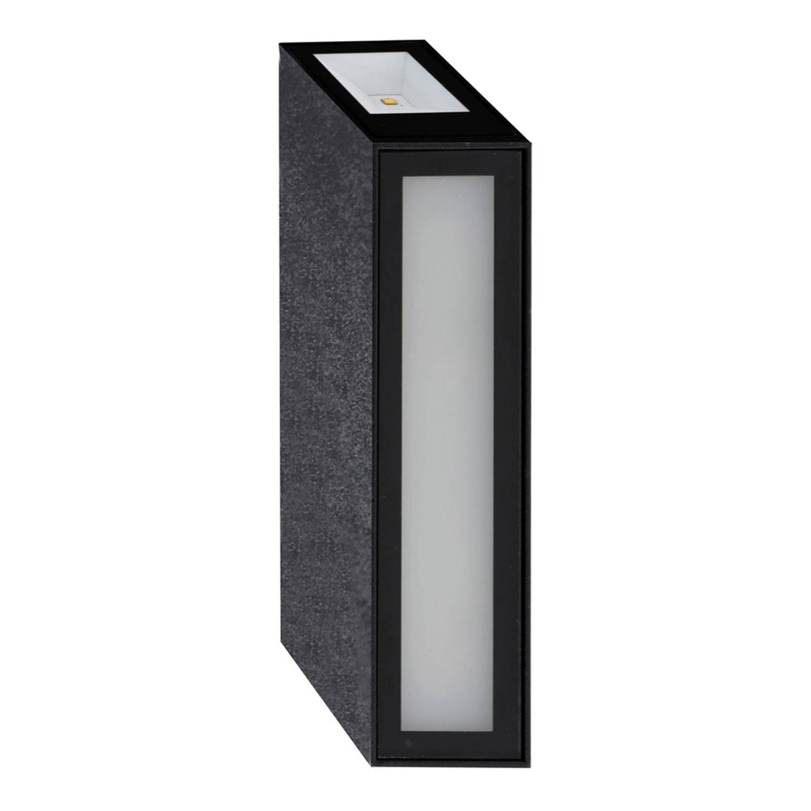 Luminario stripe led para pared negro estévez 