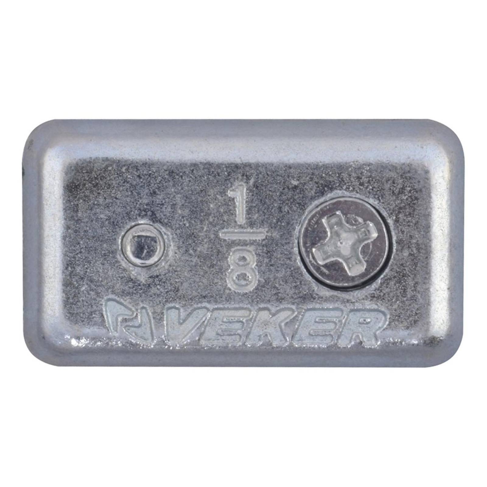 Abrazaderas para cable de metal plata 2 piezas 