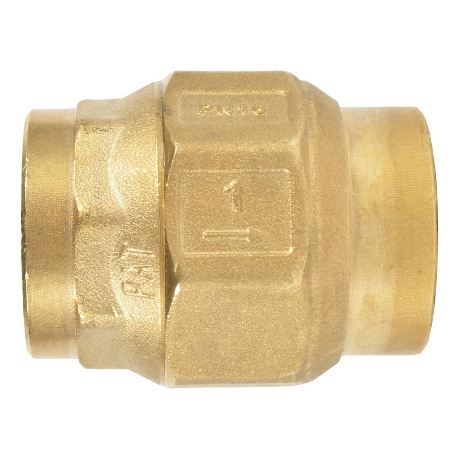 Válvula check resorte 1 pulgada dorado coflex