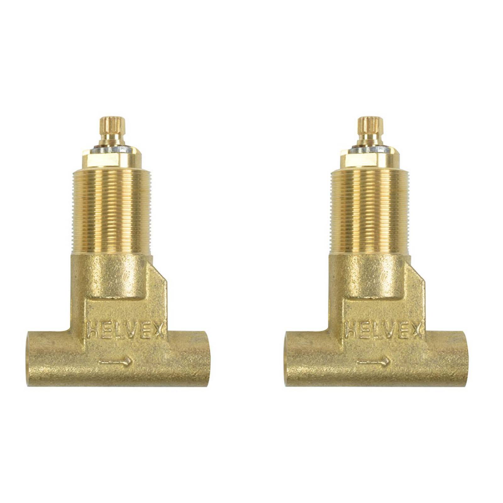 Ensambles para regadera 10.1 cm dorado helvex 