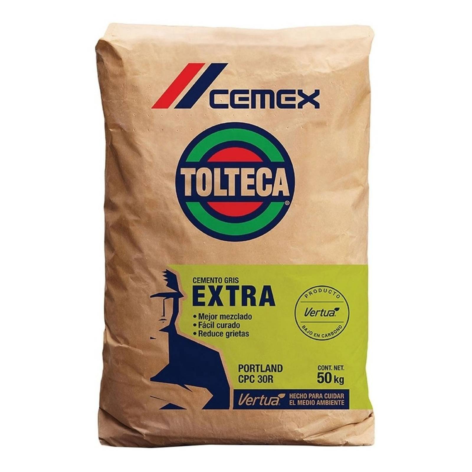 Cemento Portland Gris 50 Kg 