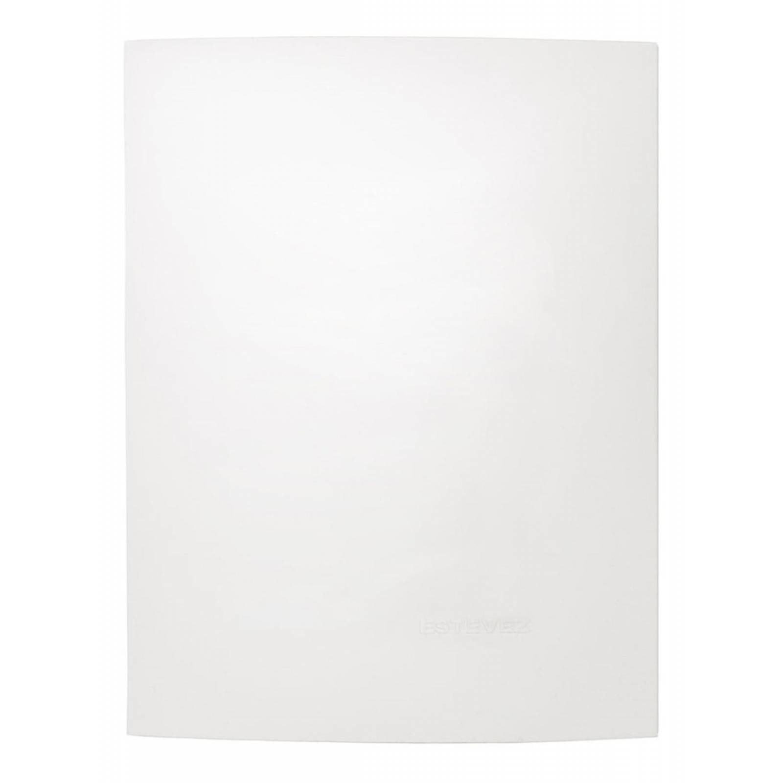 Placa Ciega Blanco Tiza Gamma 