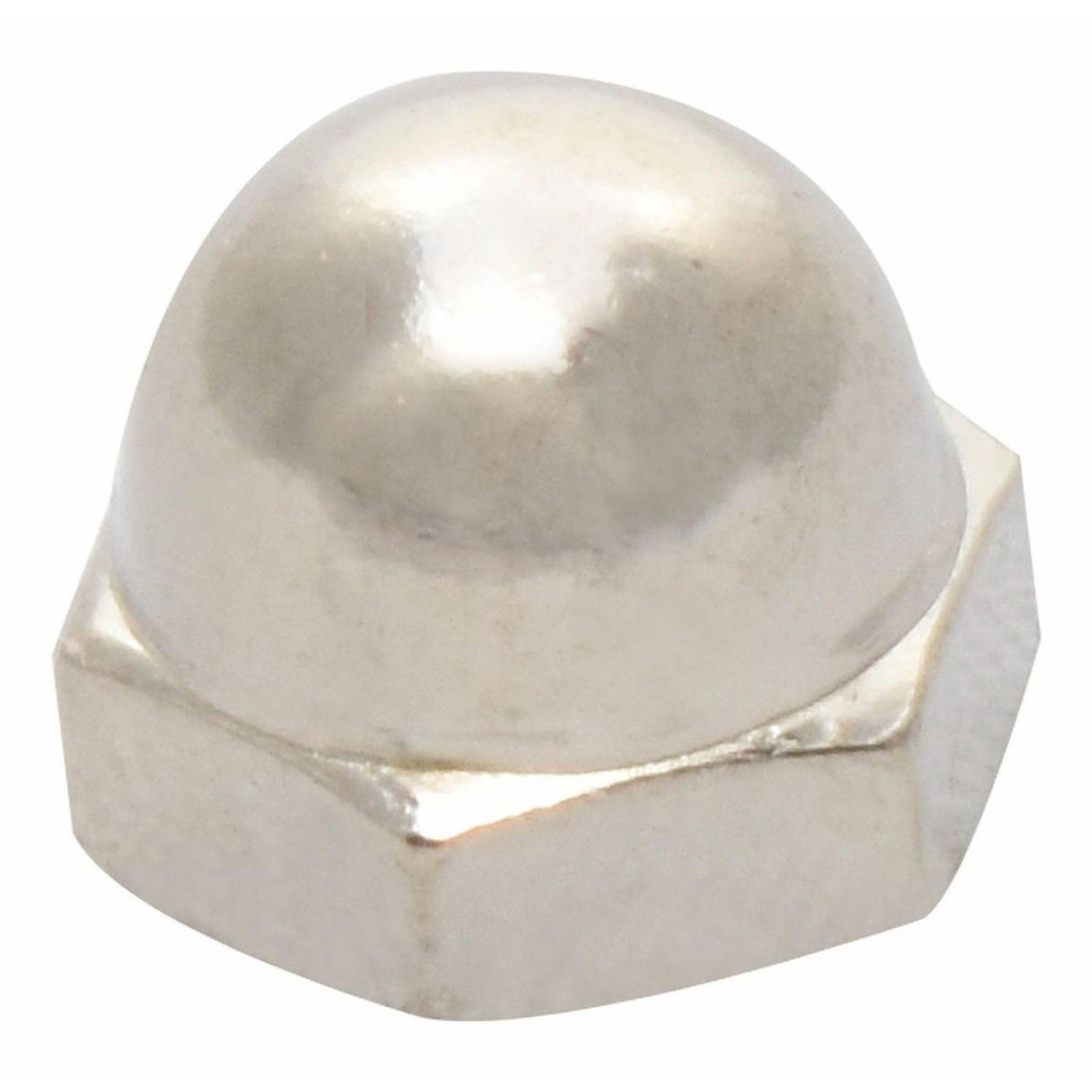 Tuerca Ciega De .9 X .8 Cm Plata 4 Piezas