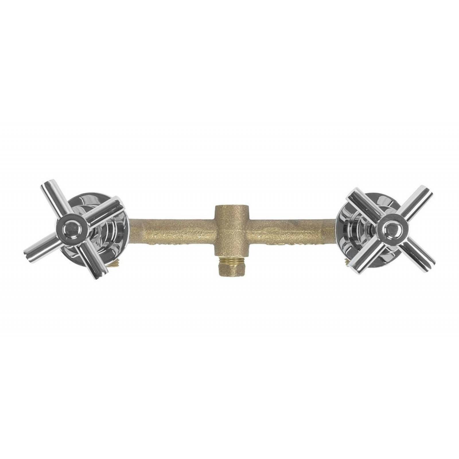 Llave Mezcladora Empotrable Para Regadera Duomando 26x5.5 Cm