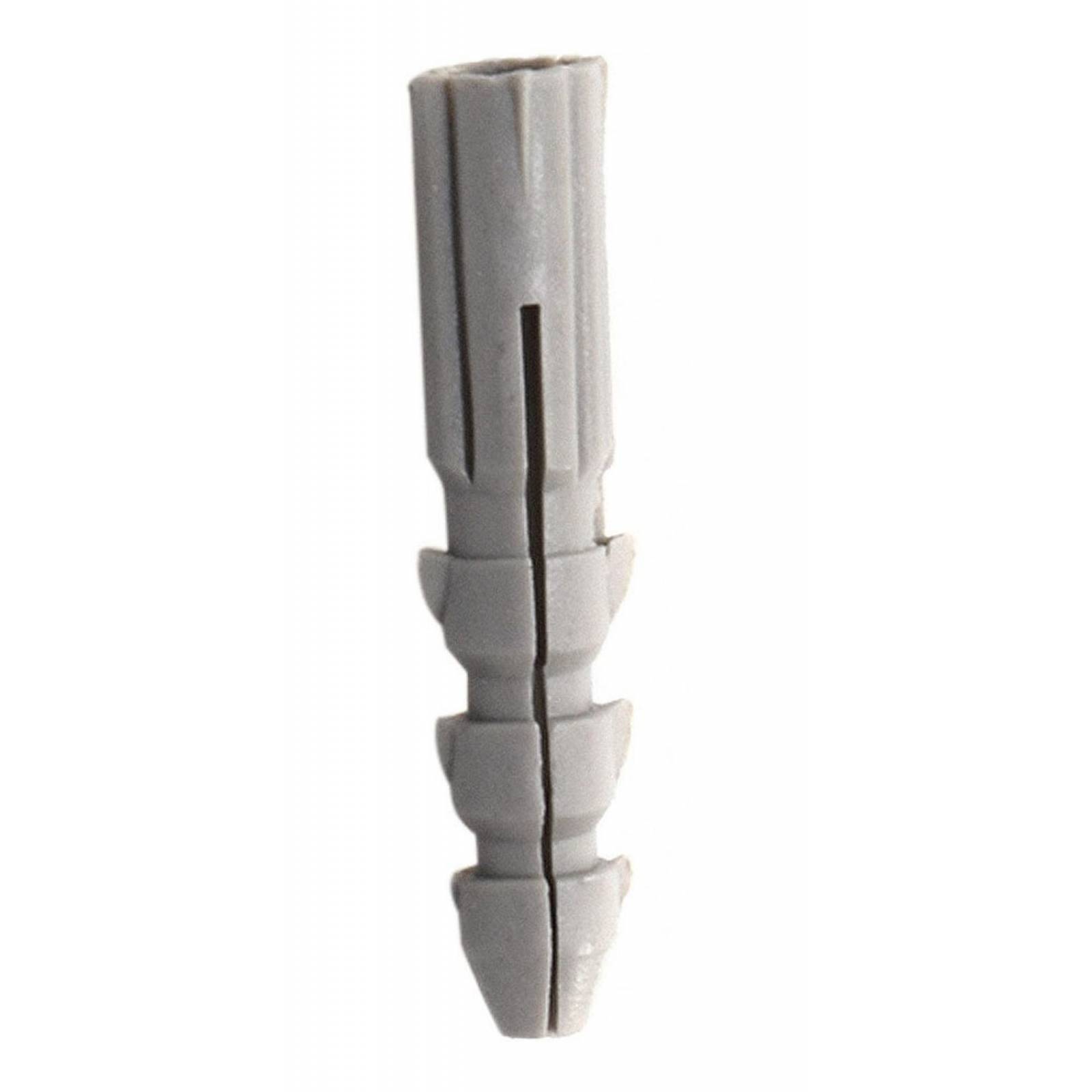 Taquete Plástico De 5/16 De Pulgada Gris Con 100 Piezas