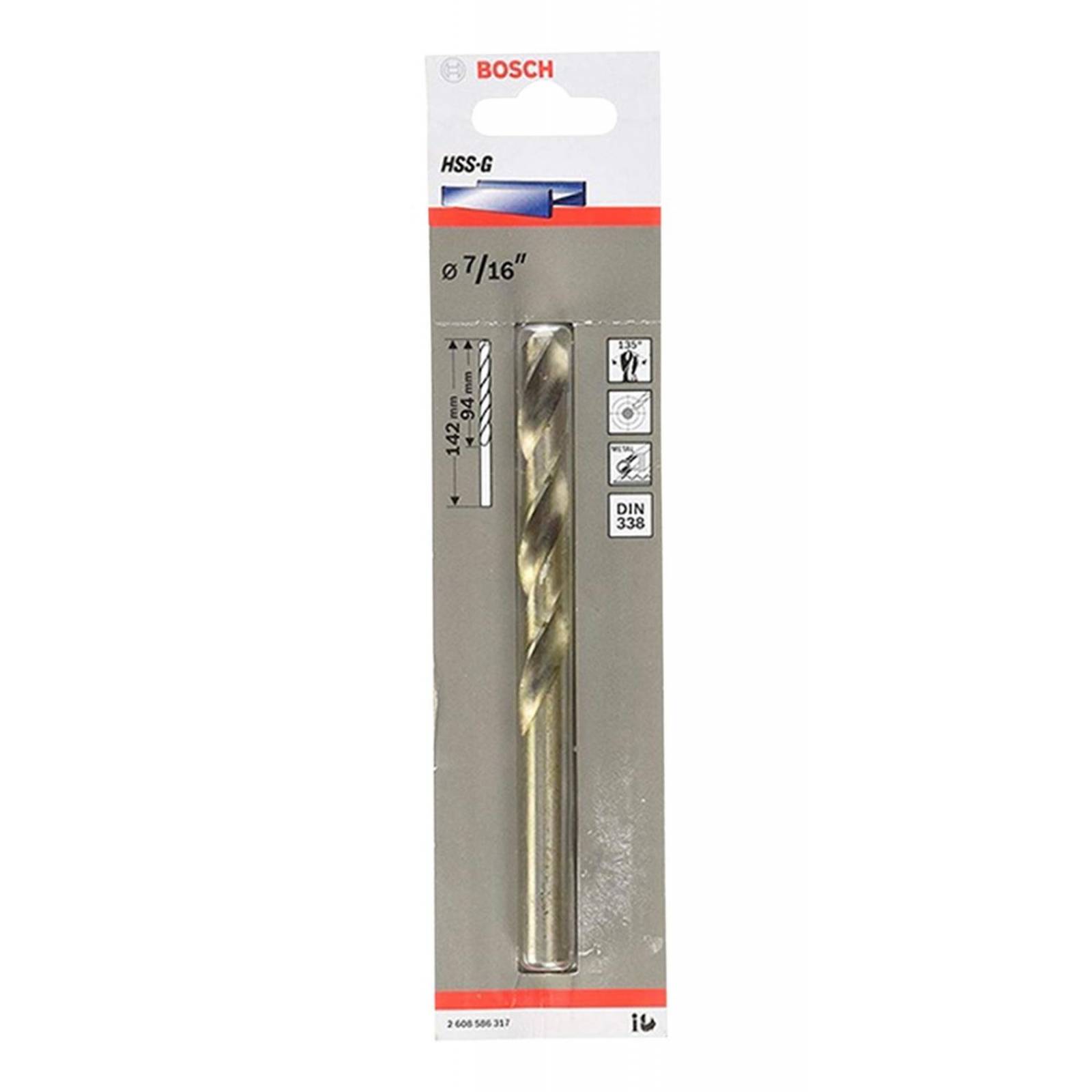 Broca Hss-g 7/16 Pulgadas