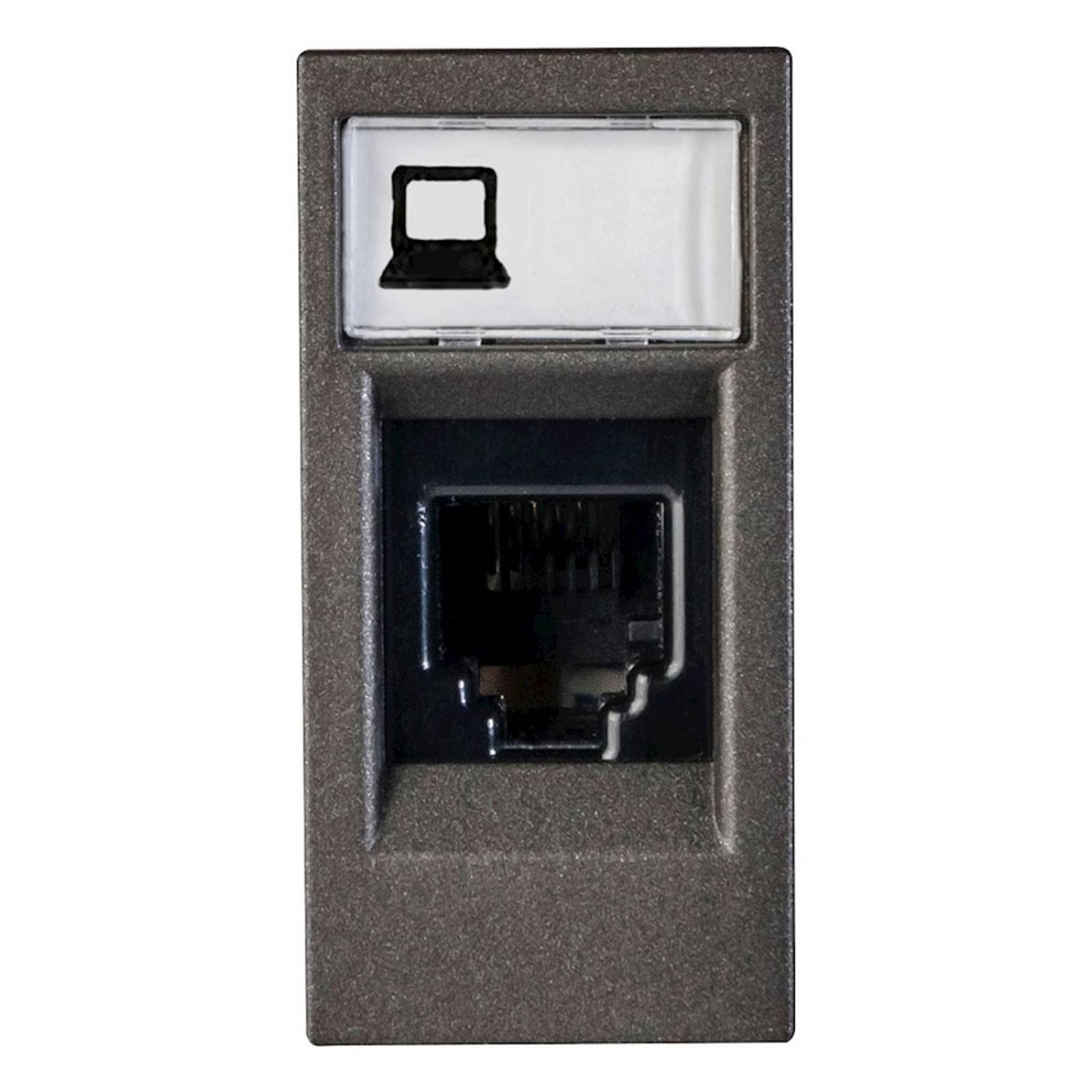 Toma computo 1 modulo zenit antracita