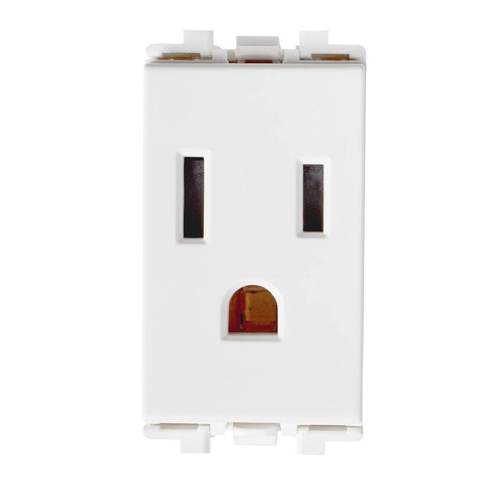 Contacto 2p+t 127 volts blanco 