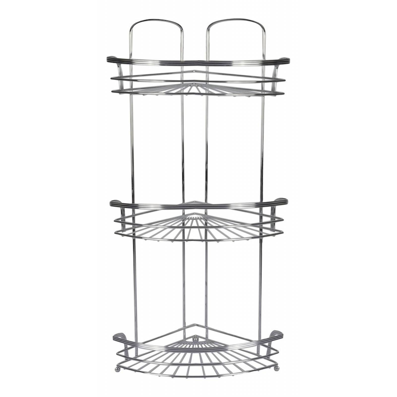 Organizador Para Baño Esquinero A Piso De Tres Niveles