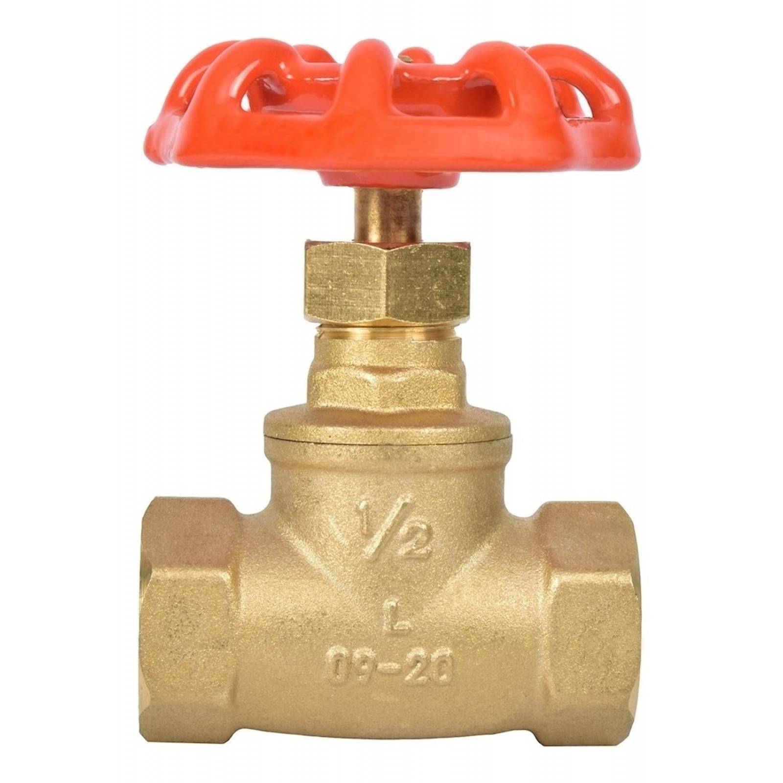 Válvula De Globo 1/2 Dorado Mueller Comercial 