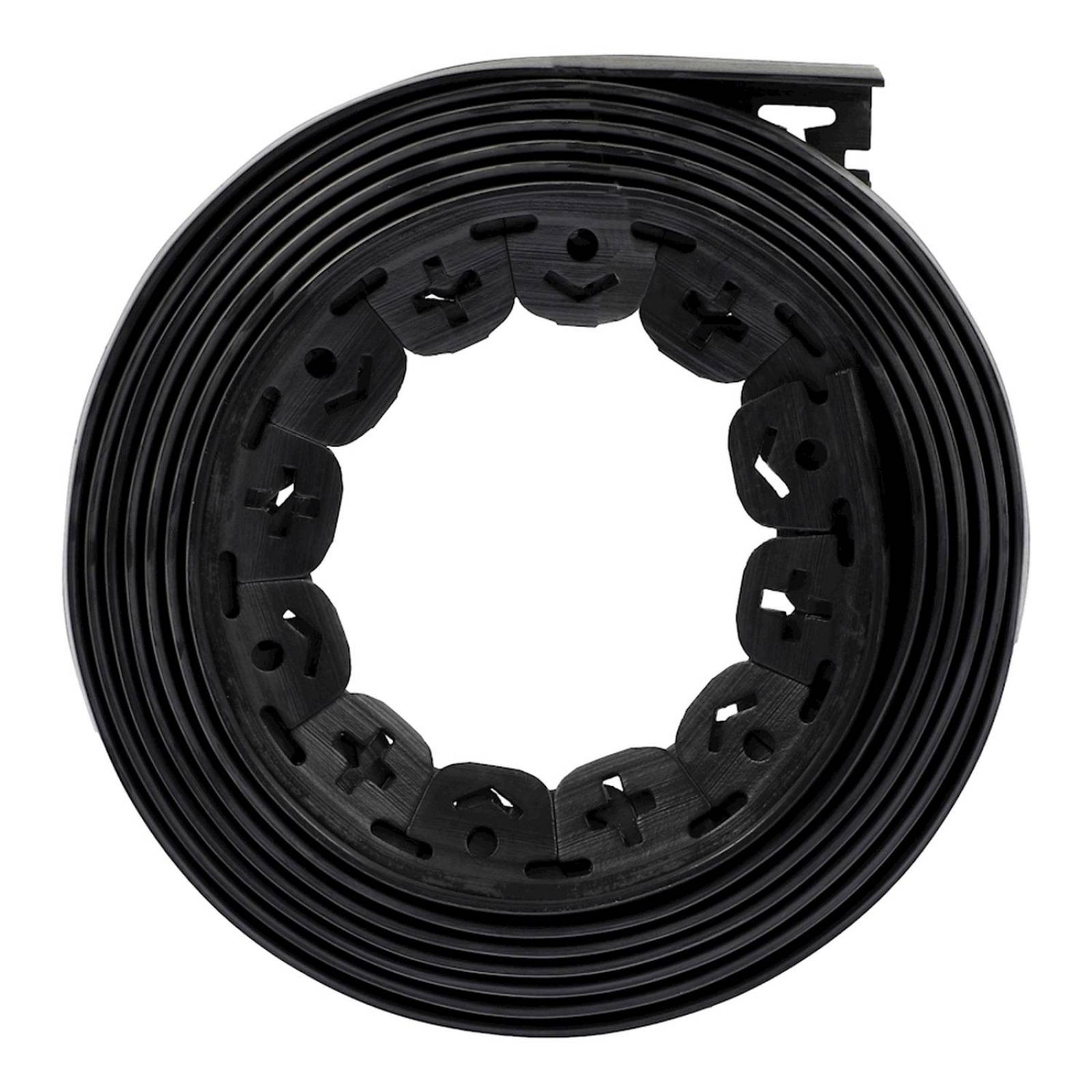 Borde para jardín plástico negro 2.054 kg