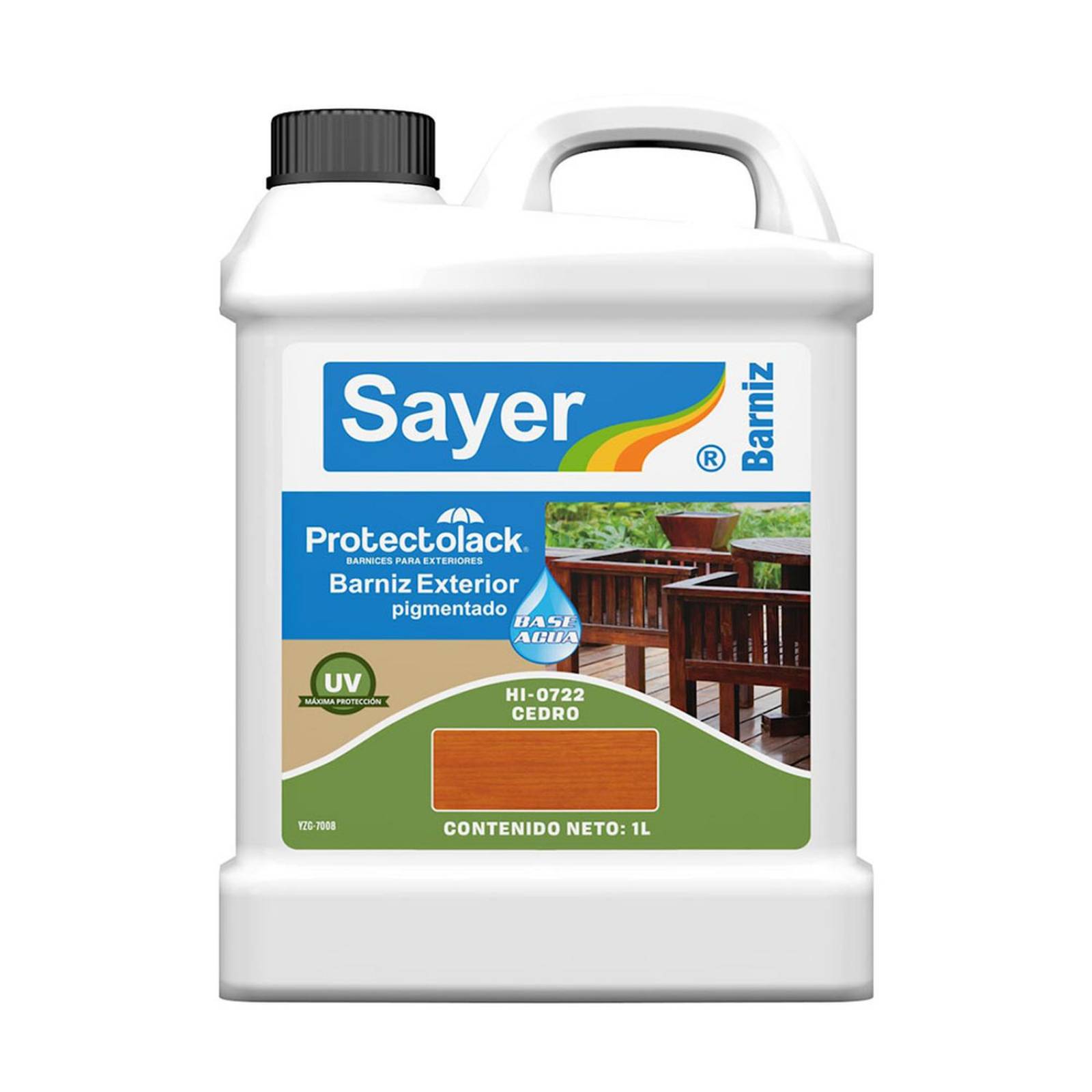 Pintura para madera 1 l roble mate 