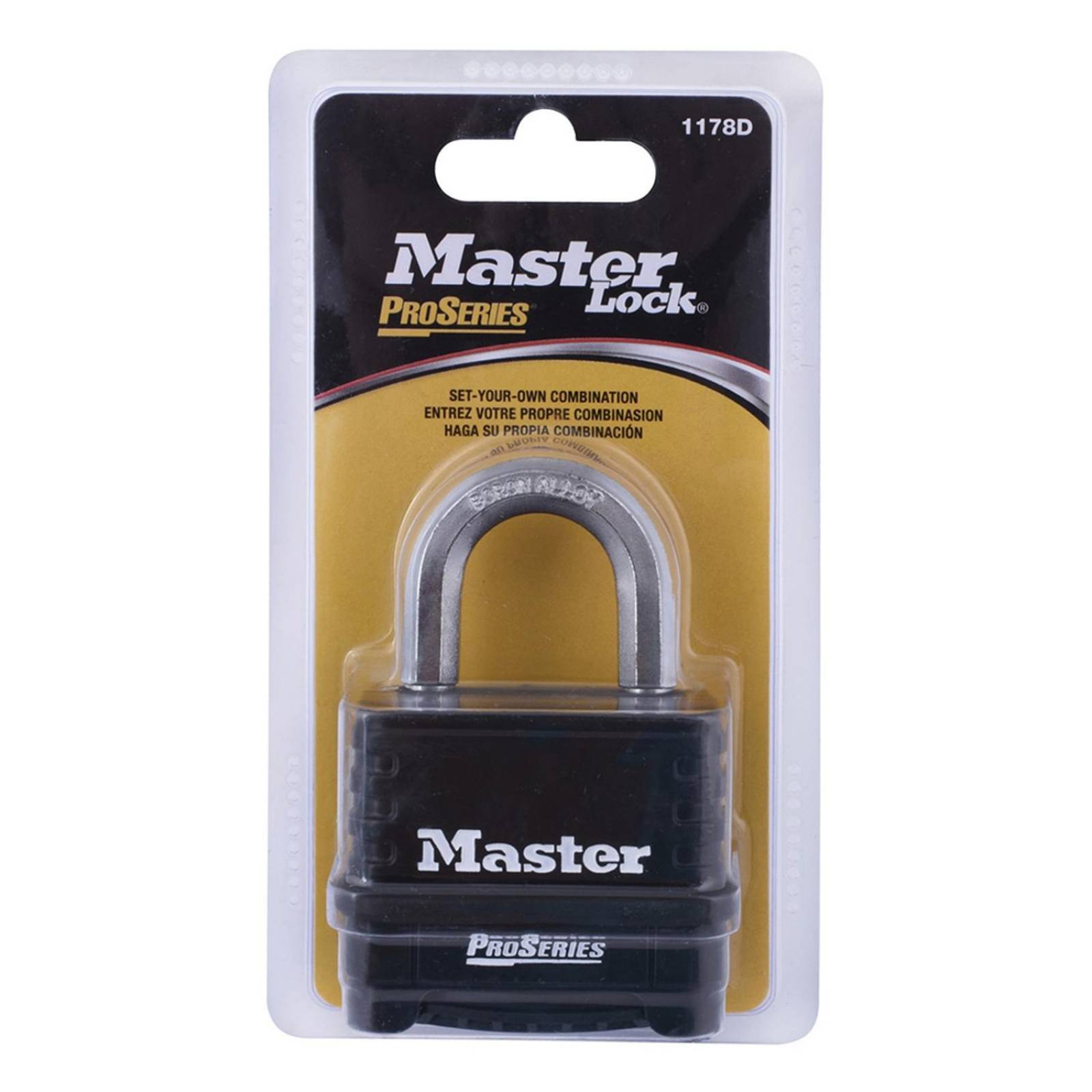 Candado Master Lock de Combinación 17 mm 2 Piezas