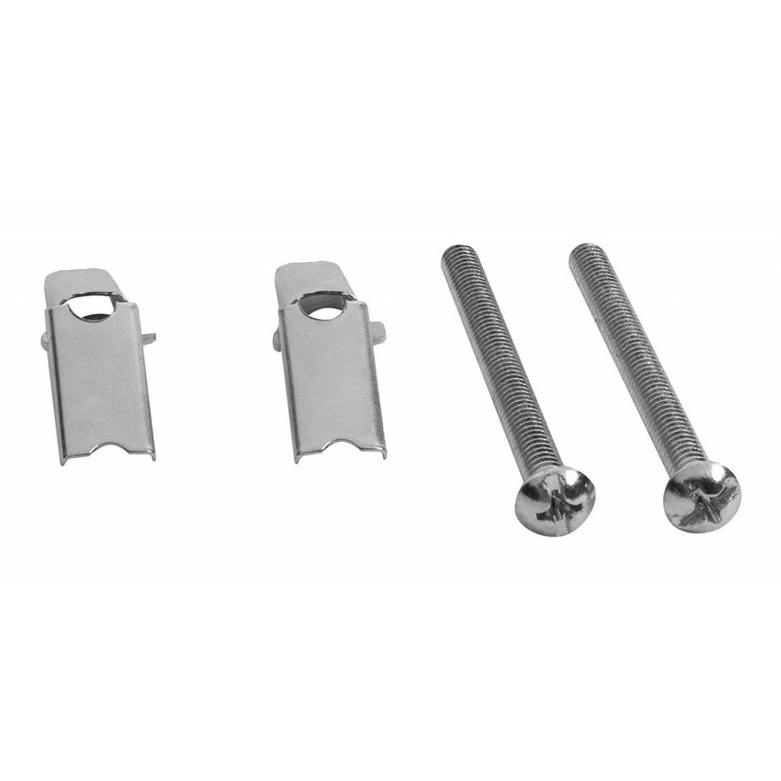 Taquetes Mariposa 1/4 X 3 Pulgadas Plata 2 Piezas 