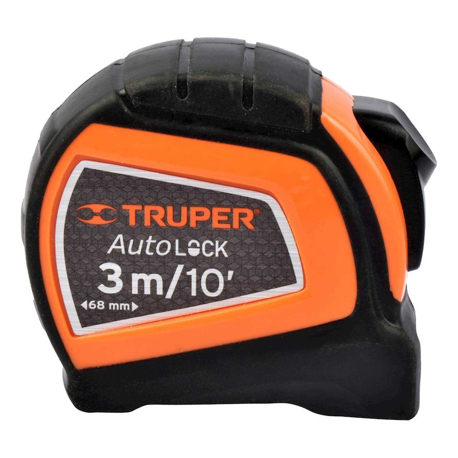 Flexómetro con freno automático 3 m plástico truper