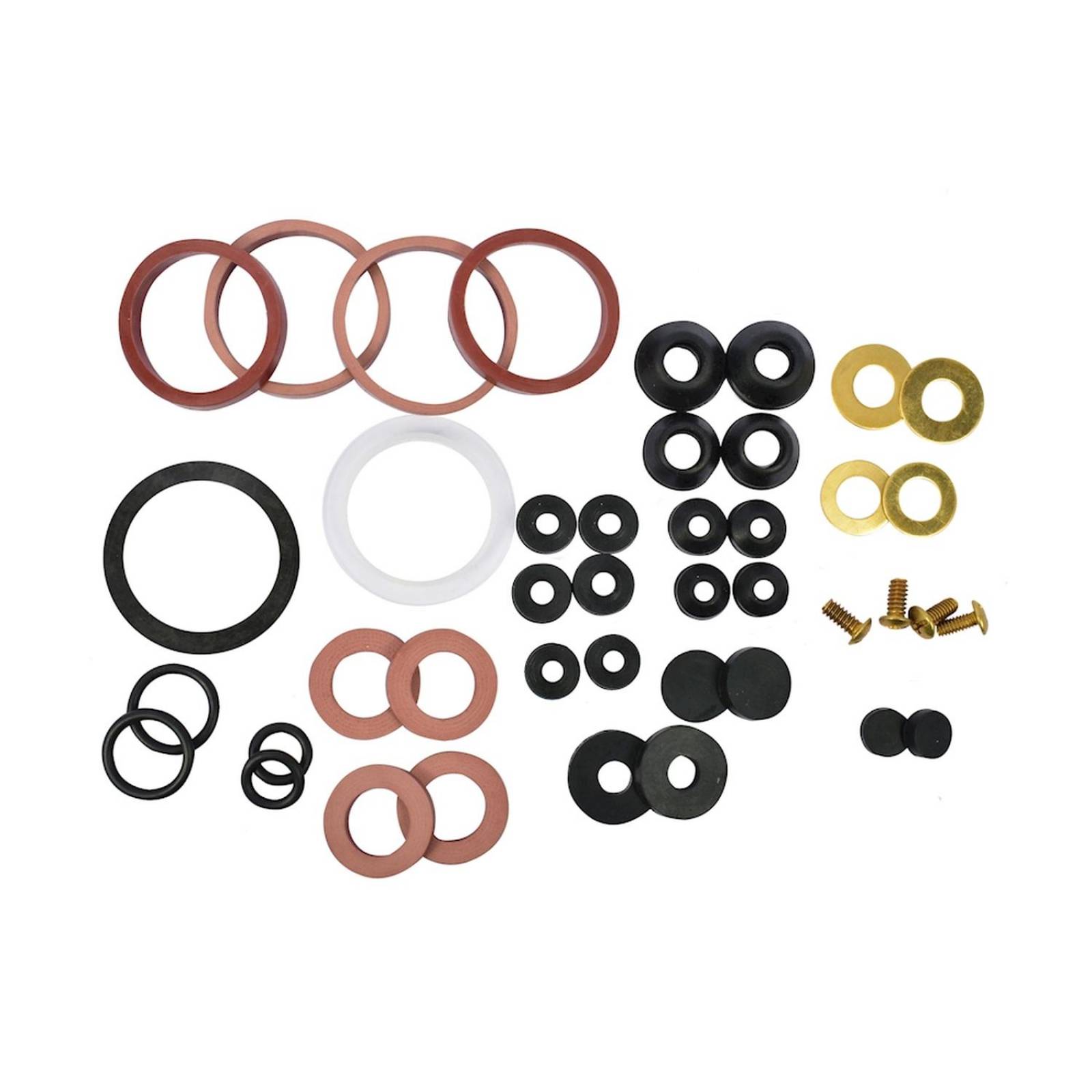 Juego de repuestos para plomeria varios colores coflex 