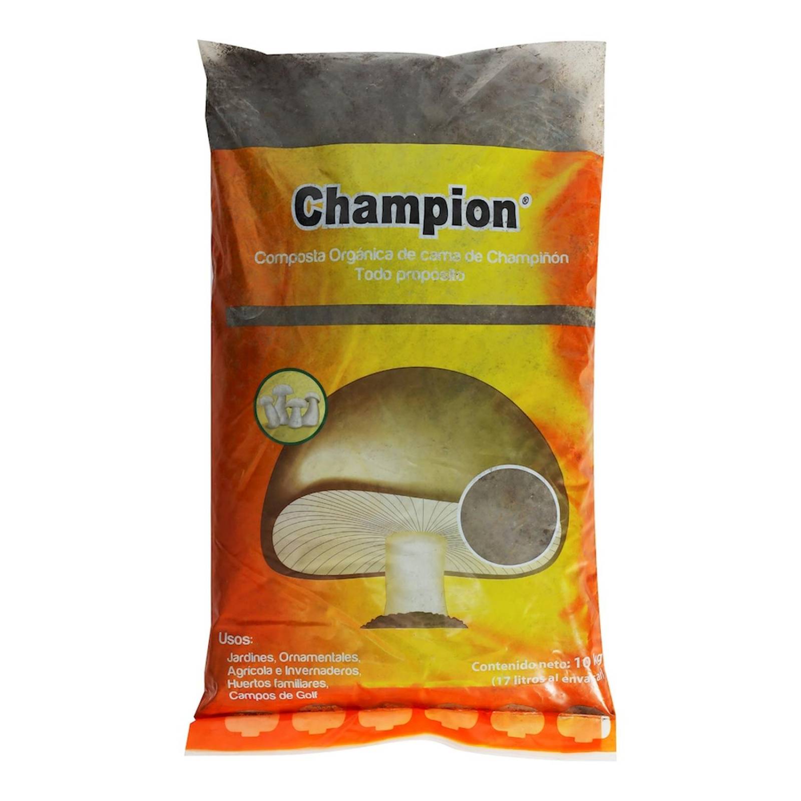 Composta orgánica de 10 kg café champion 
