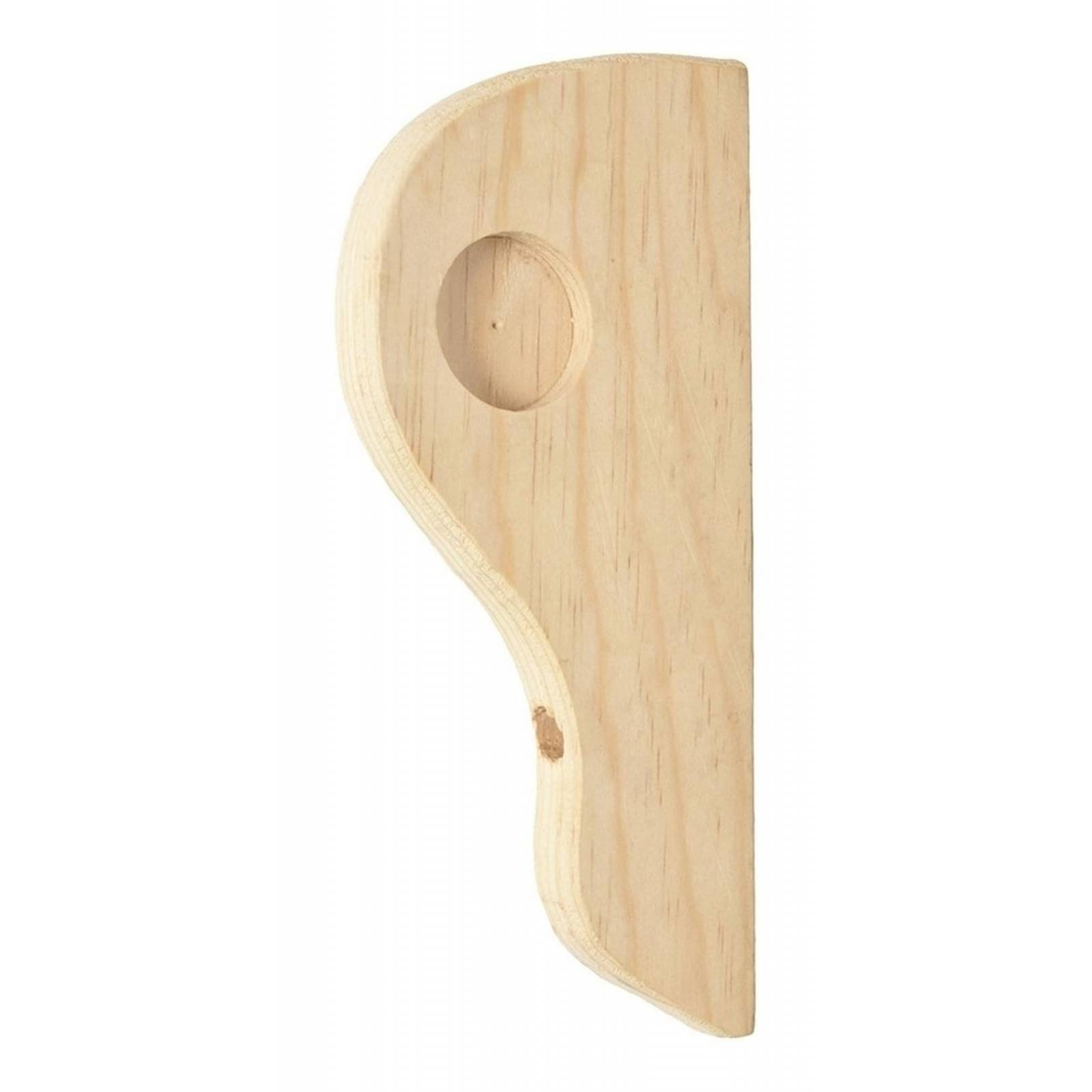 Ménsula Para Cortina De Madera De 20.6 X 1.8 Cm 