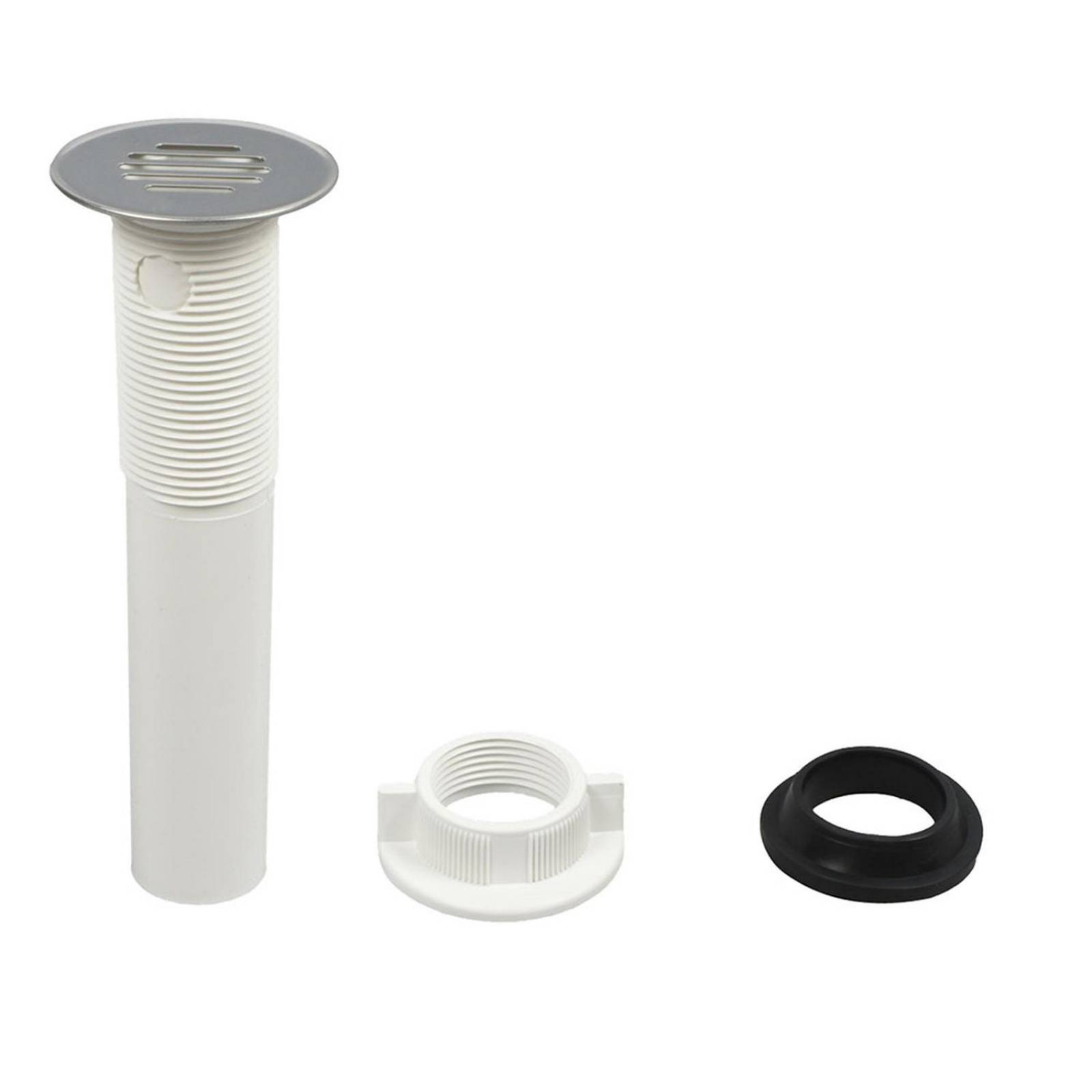 Contra para lavabo con/sin rebosadero 17.5 x 5 cm blanco