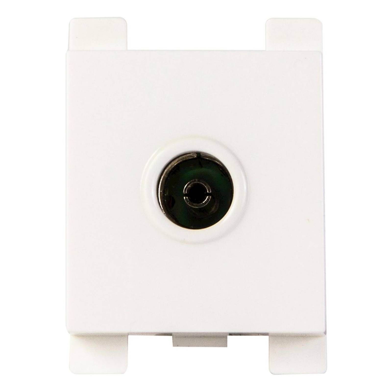 Módulo tv de 1/2 pulgada blanco leviton