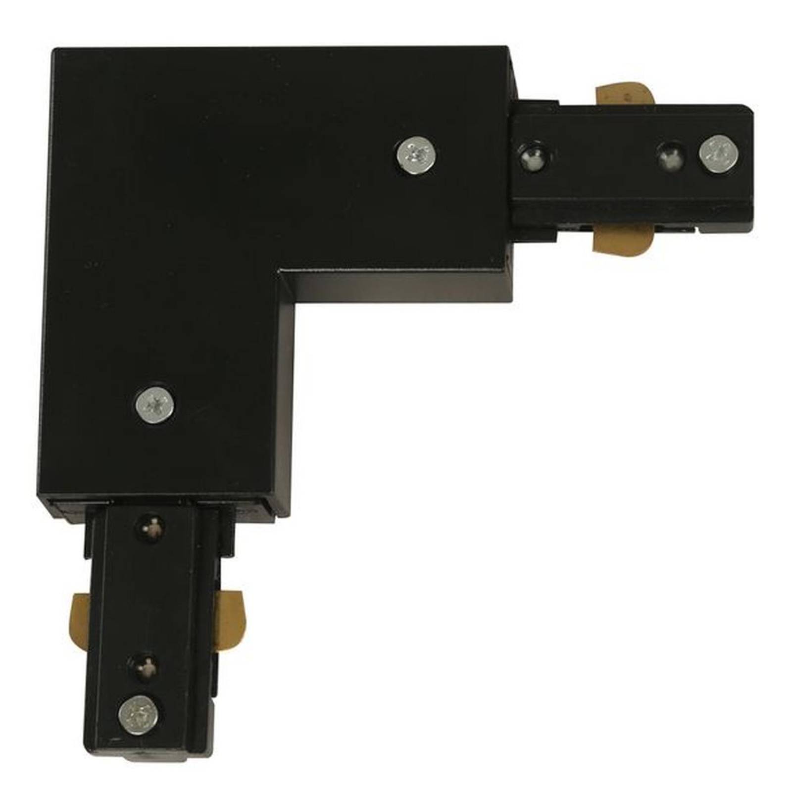 Conector negro en l 