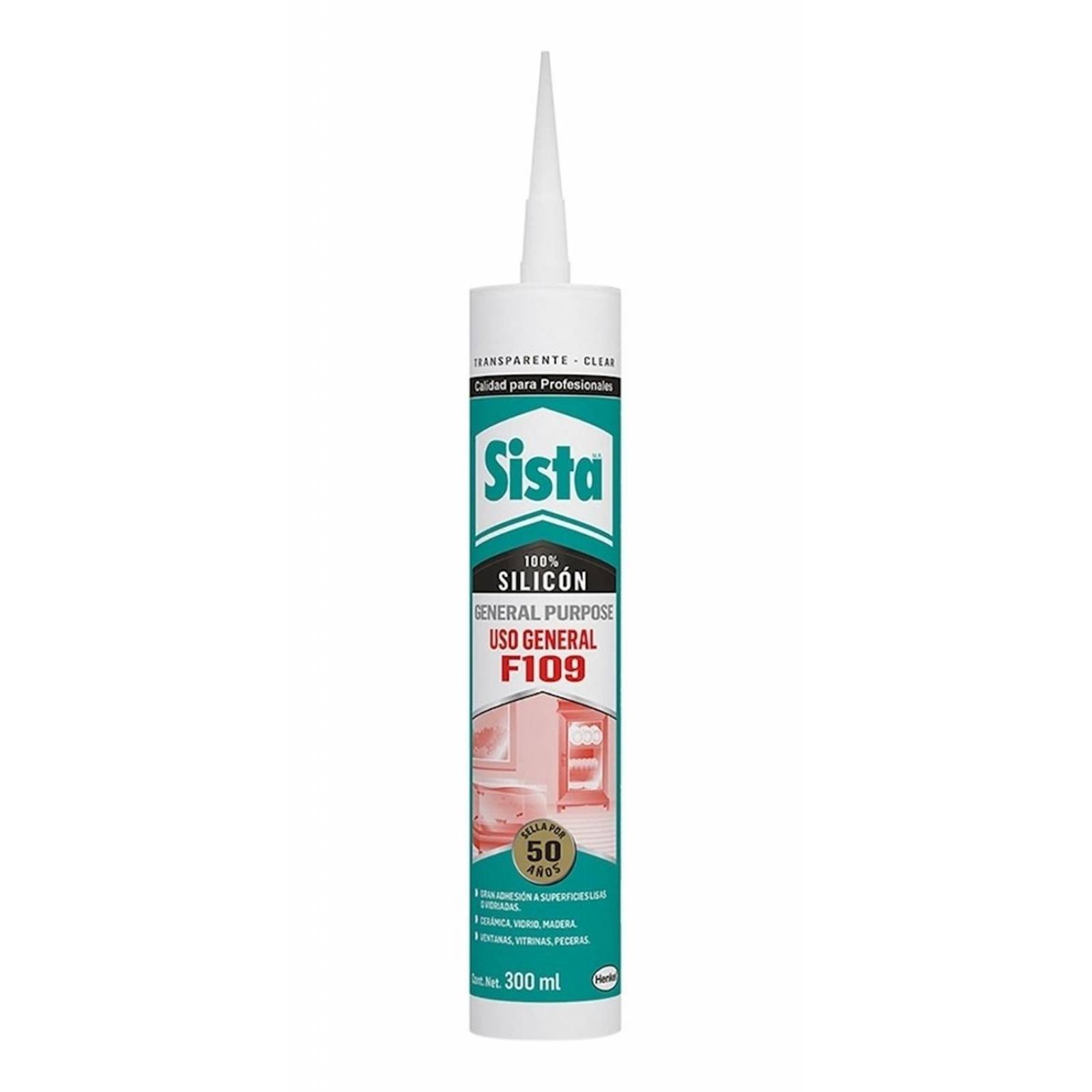 Sista F109 Uso General Blanco 300 Ml 