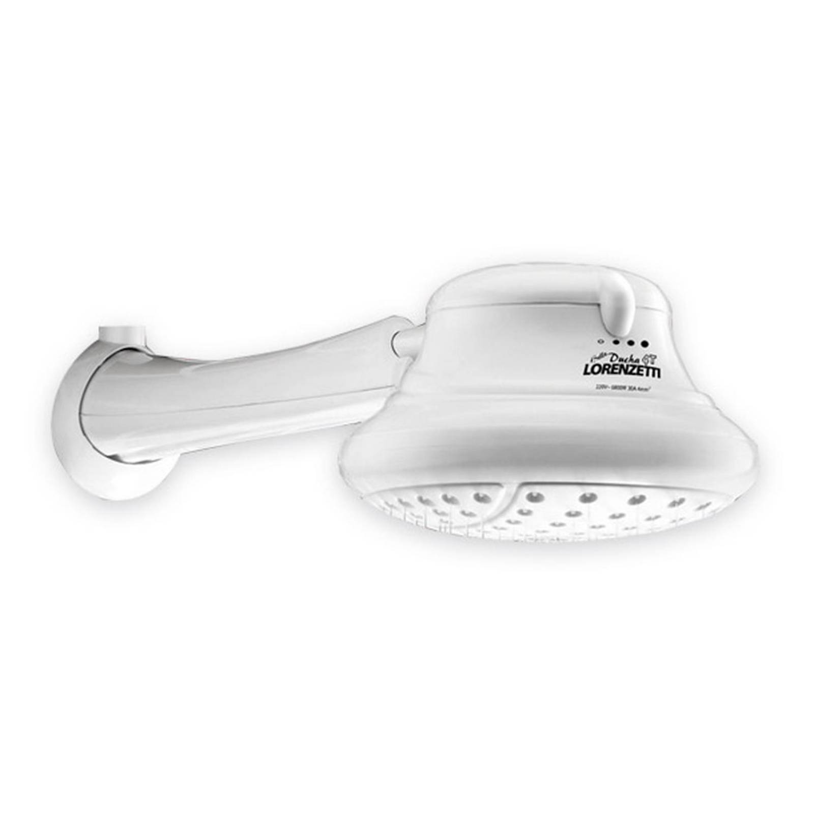 Regadera automática maxi ducha 4 temperaturas blanca 