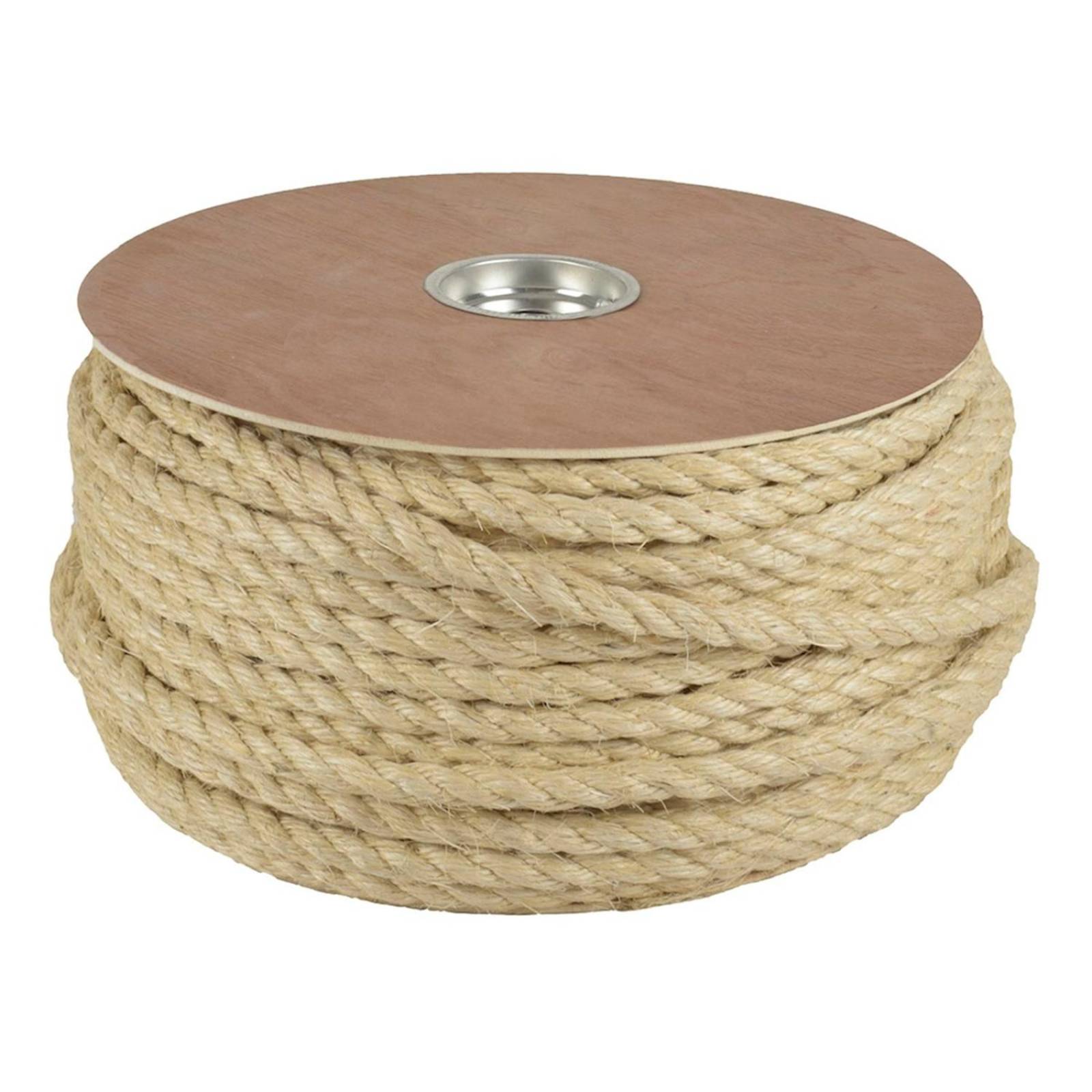 Cuerda de henequén beige por metro lineal