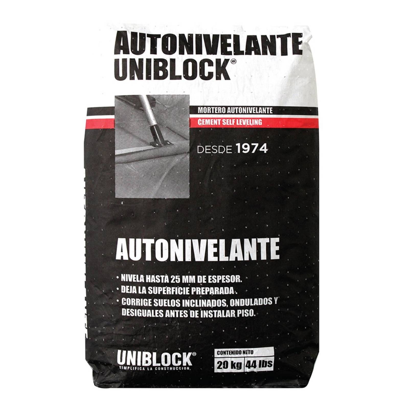 Autonivelante uniblock 20 kg 