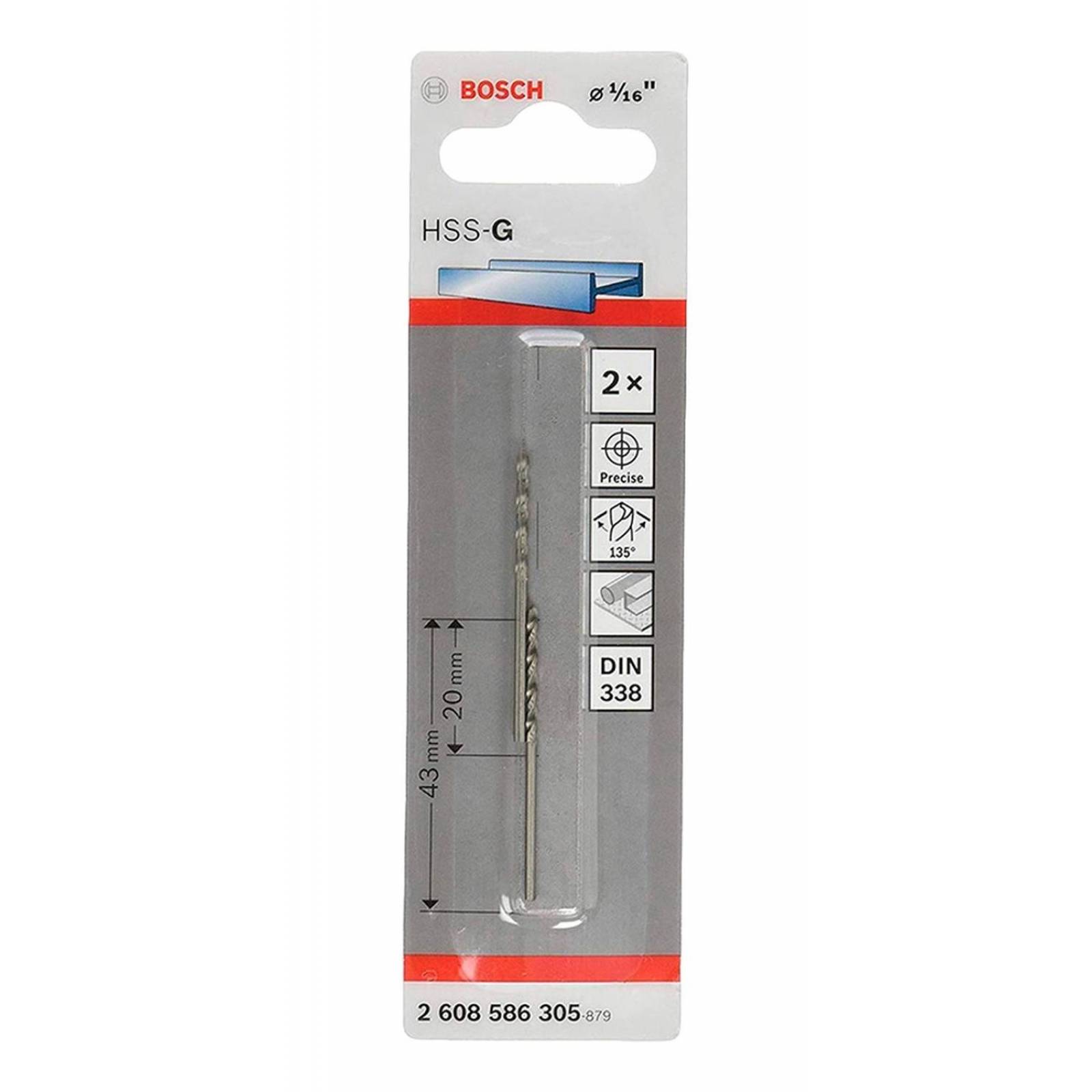 Broca Hss-g 1/16 Pulgadas 