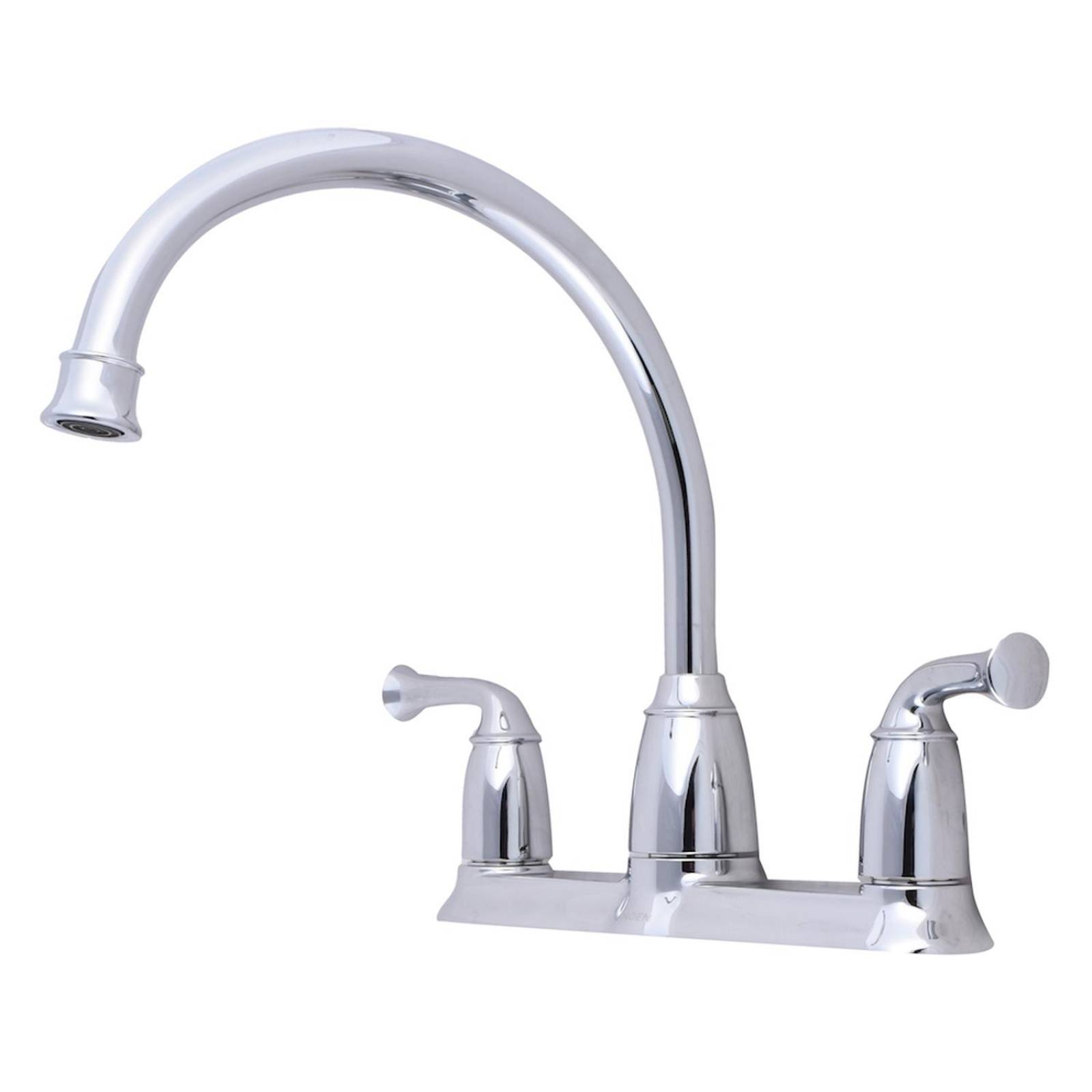 Llave mezcladora duomando para cocina banbury 33 x 26.5 x 26 cm cromado moen 