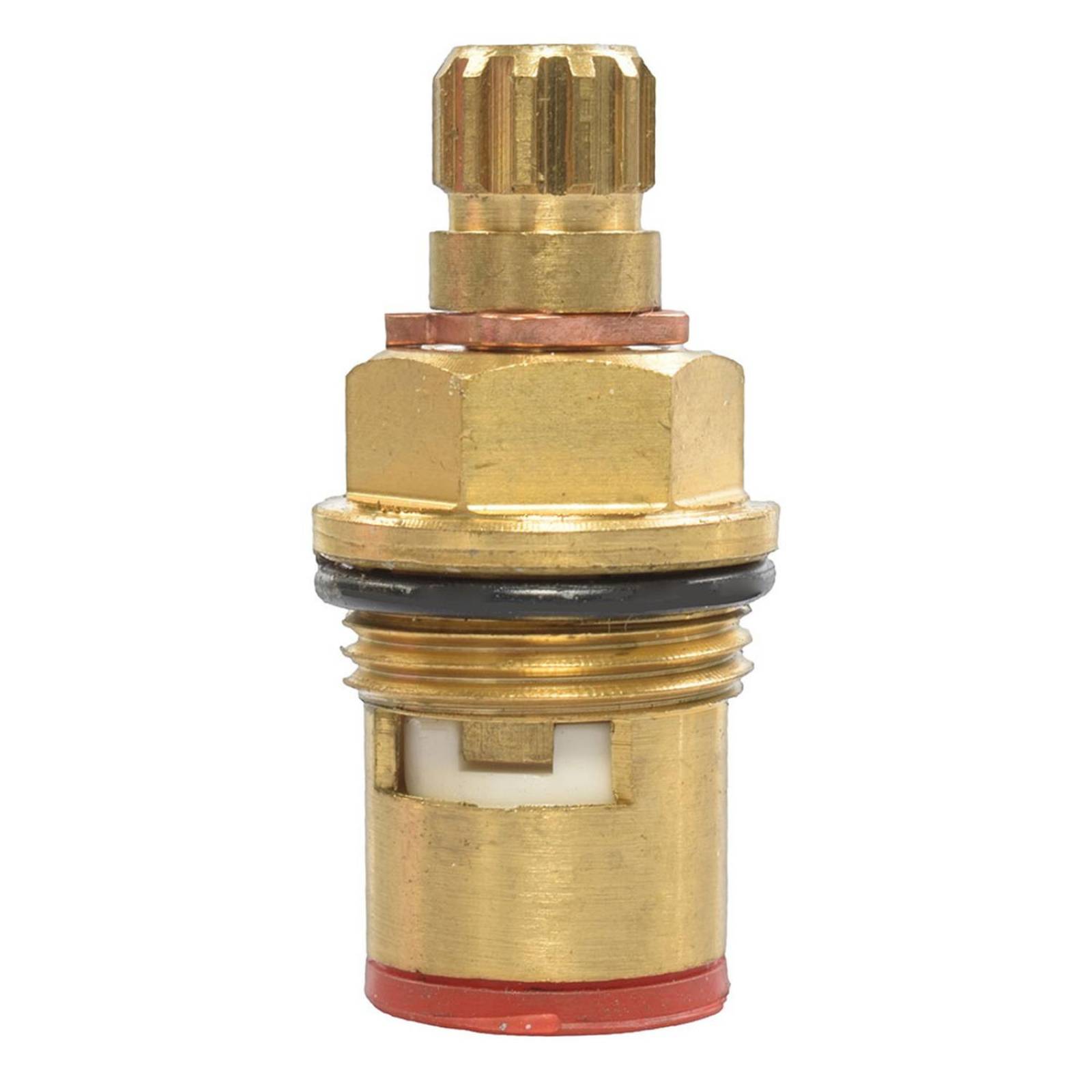 Cartucho cerámico 4 x 2 cm dorado rugo