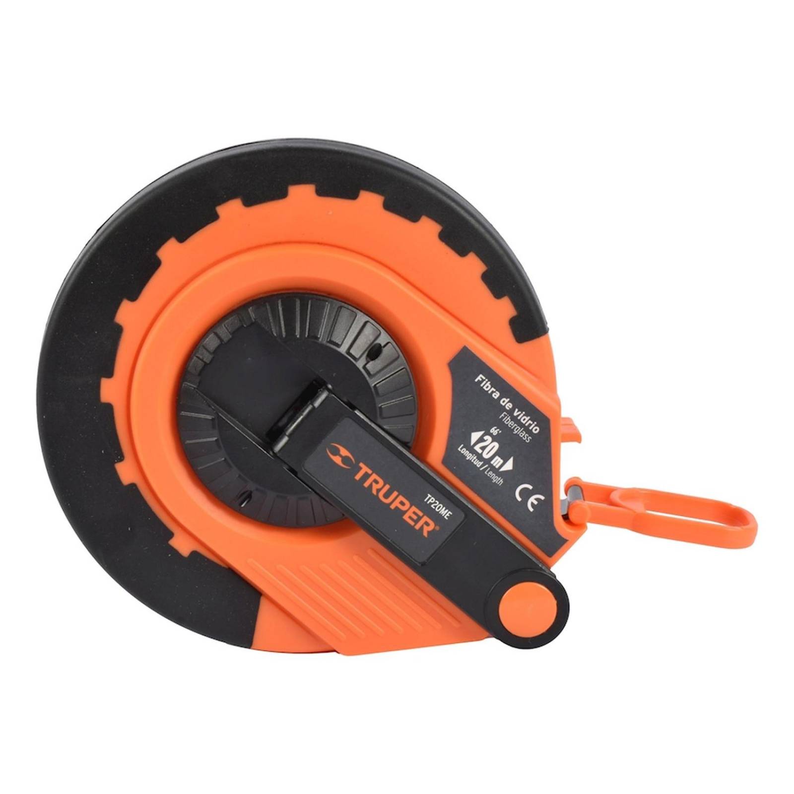 Cinta métrica 20 m fibra de vidrio truper