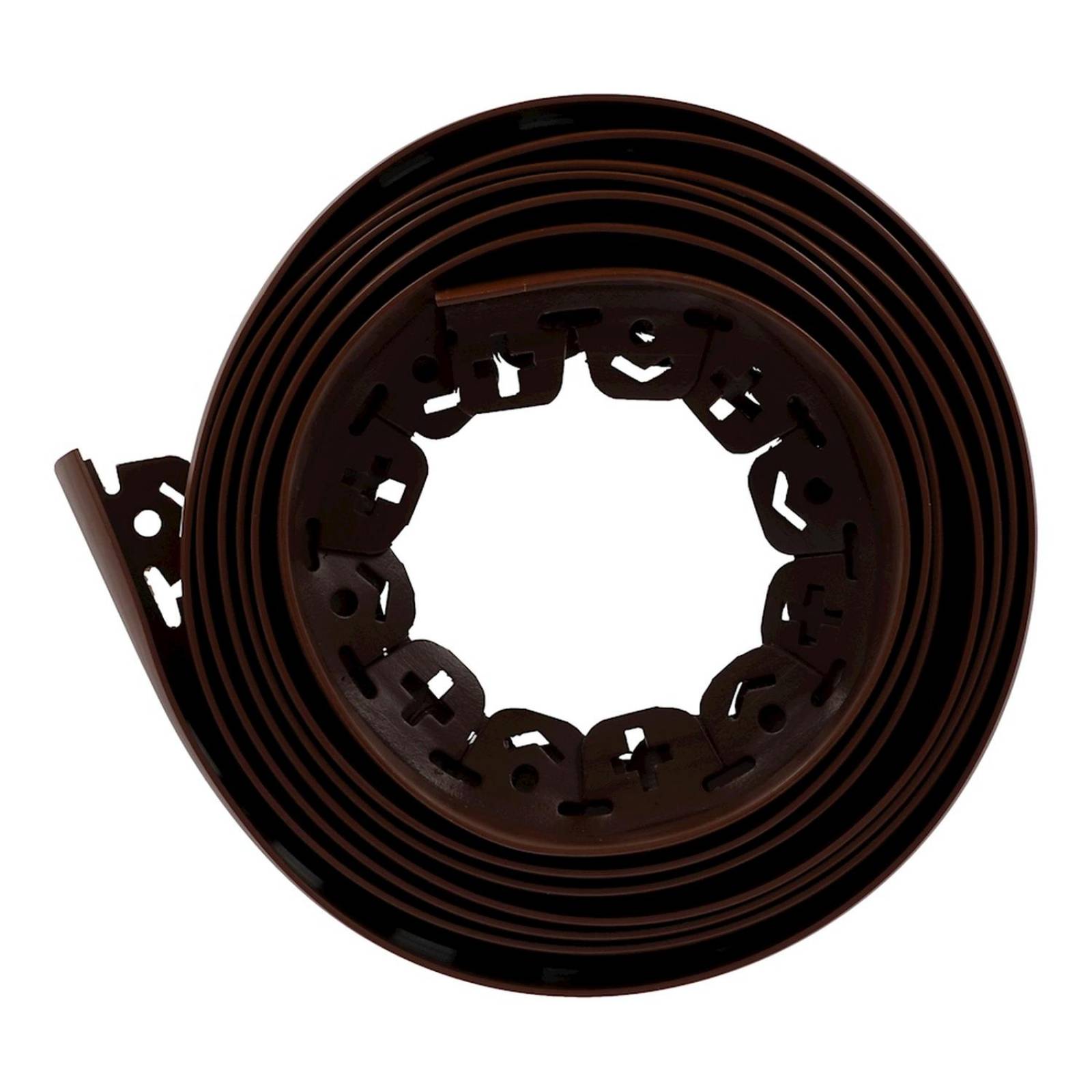 Borde sin cavar para jardín plástico café 2.614 kg 