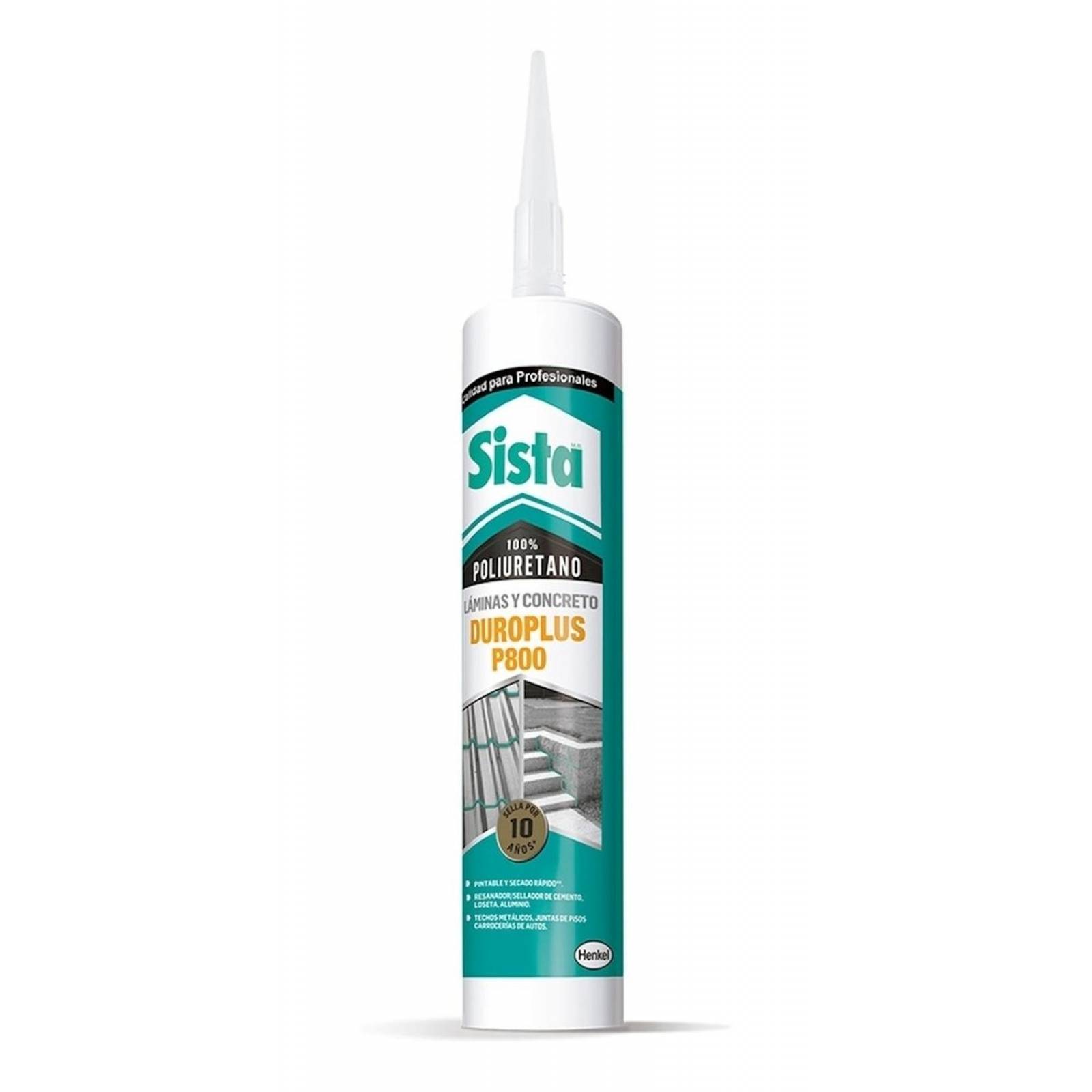 Sista P800 Poliuretano Duroplus Gris 280ml 