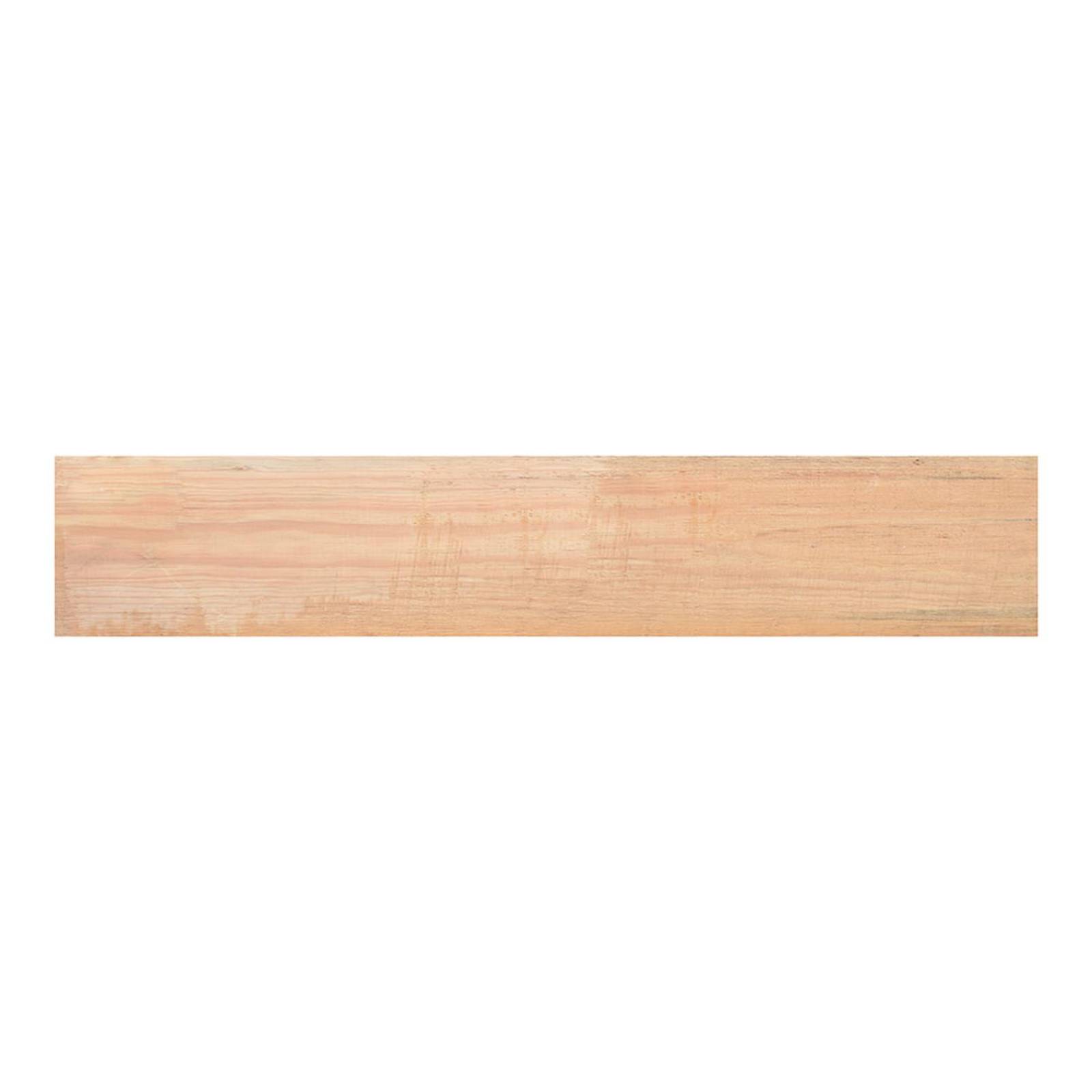 Tabla de madera de pino selecto 246.4 x 24.4 cm beige triplay y maderas muñoz