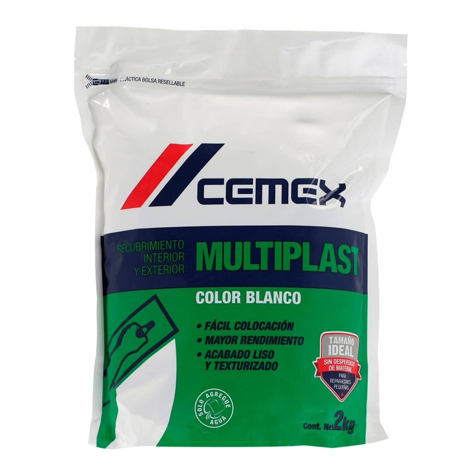 Multiplast recubrimiento cemex 2 kg 