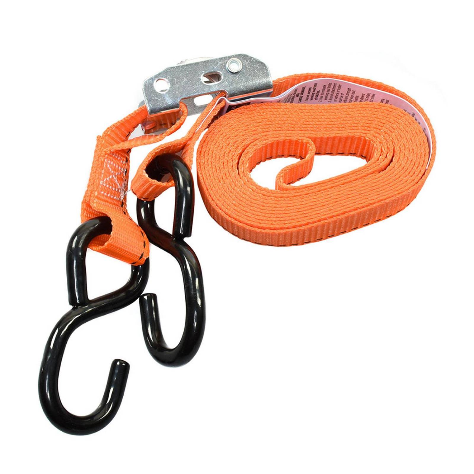 Amarre tipo matraca naranja 300 x 4.5 cm 