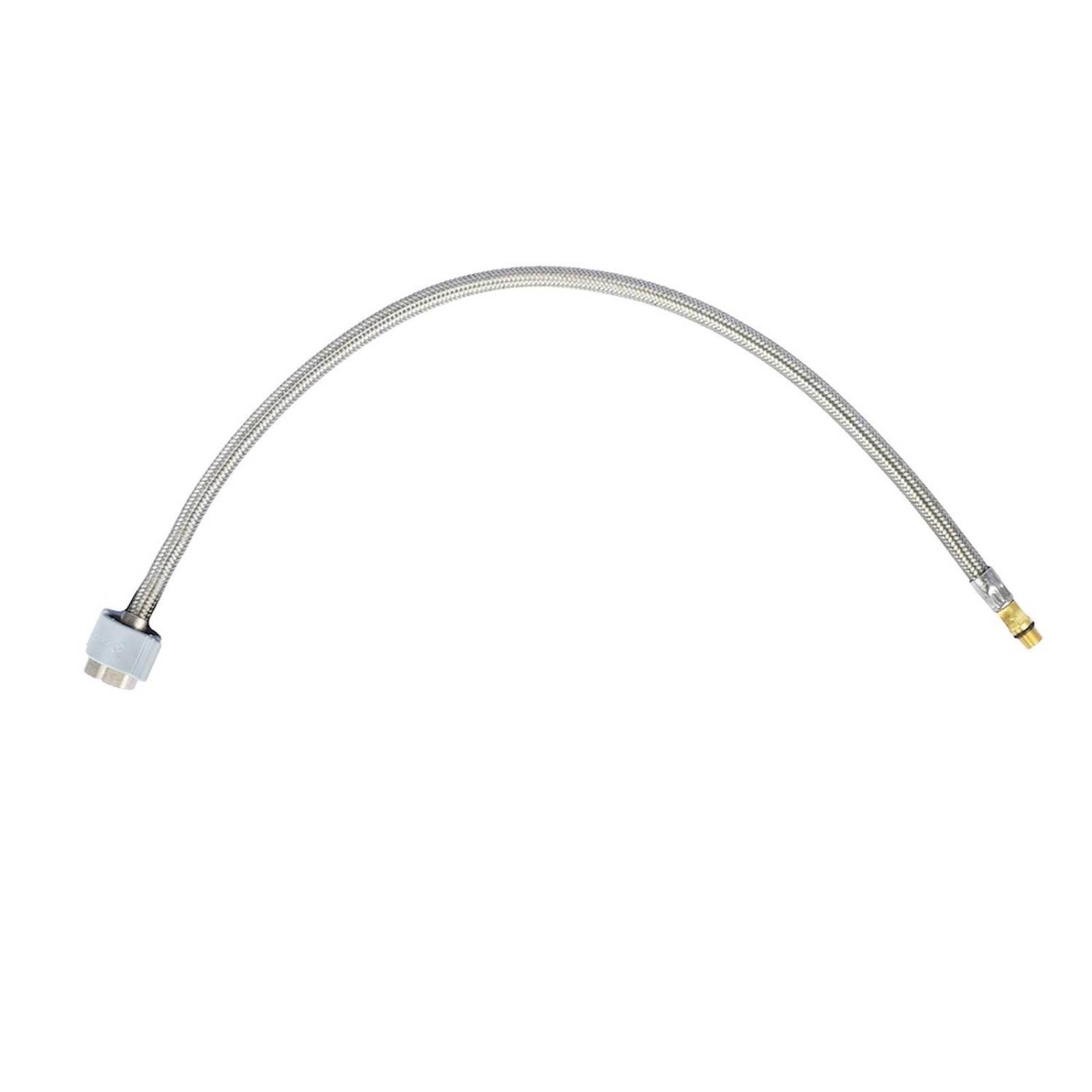 Conector flexible para llave monomando de 3/8 x 1/2 pulgada plata coflex 