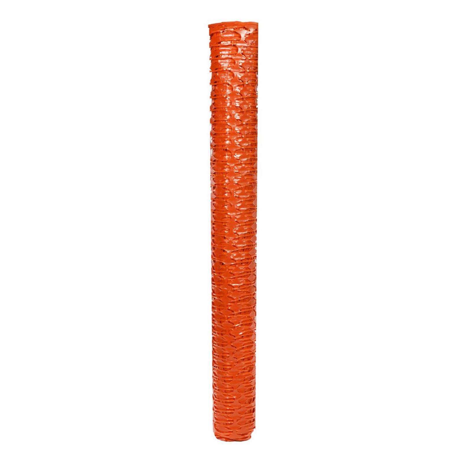 Malla de construcción orientada 1.20 x 30.5 m naranja 