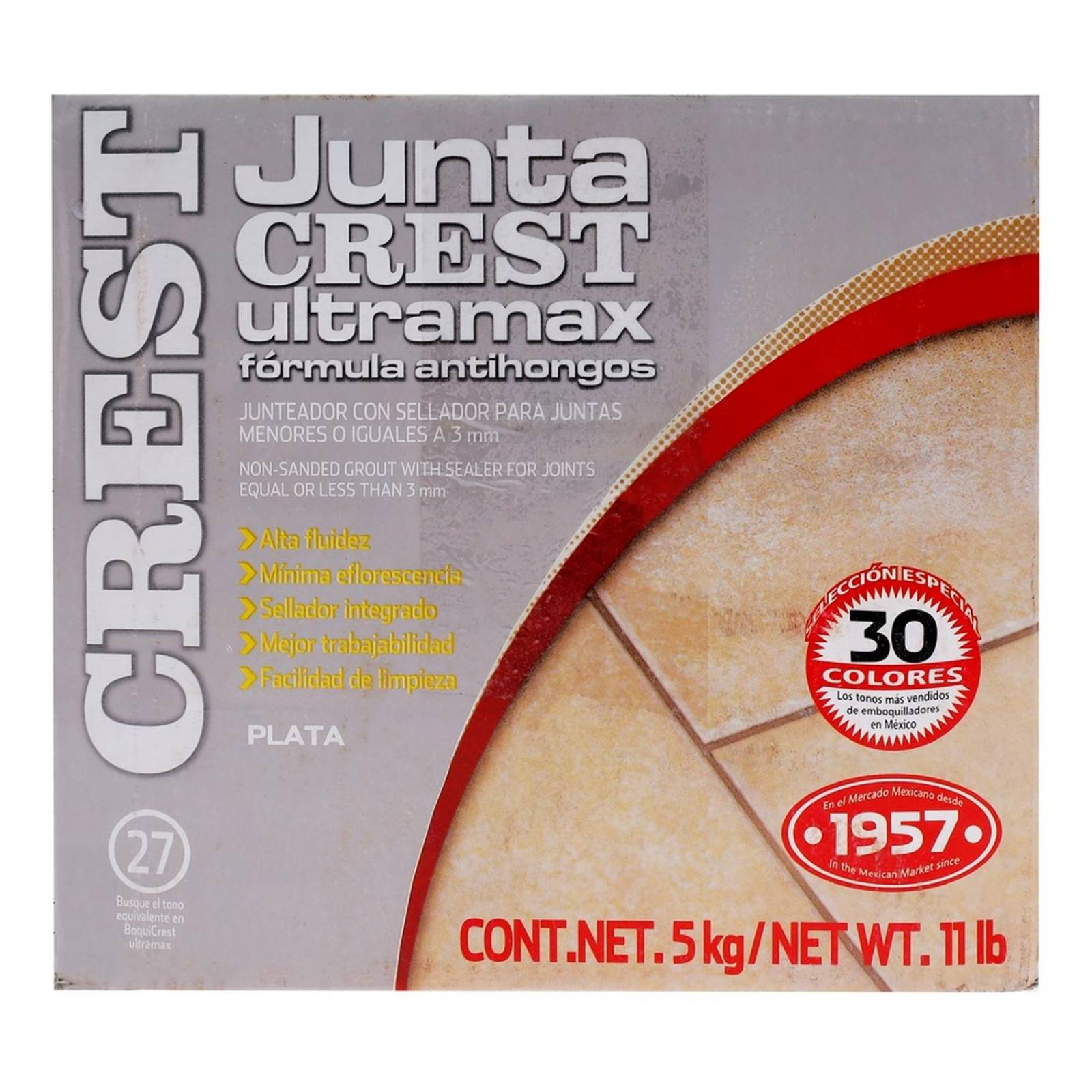 Junteador ultramax plata de 5 kg 