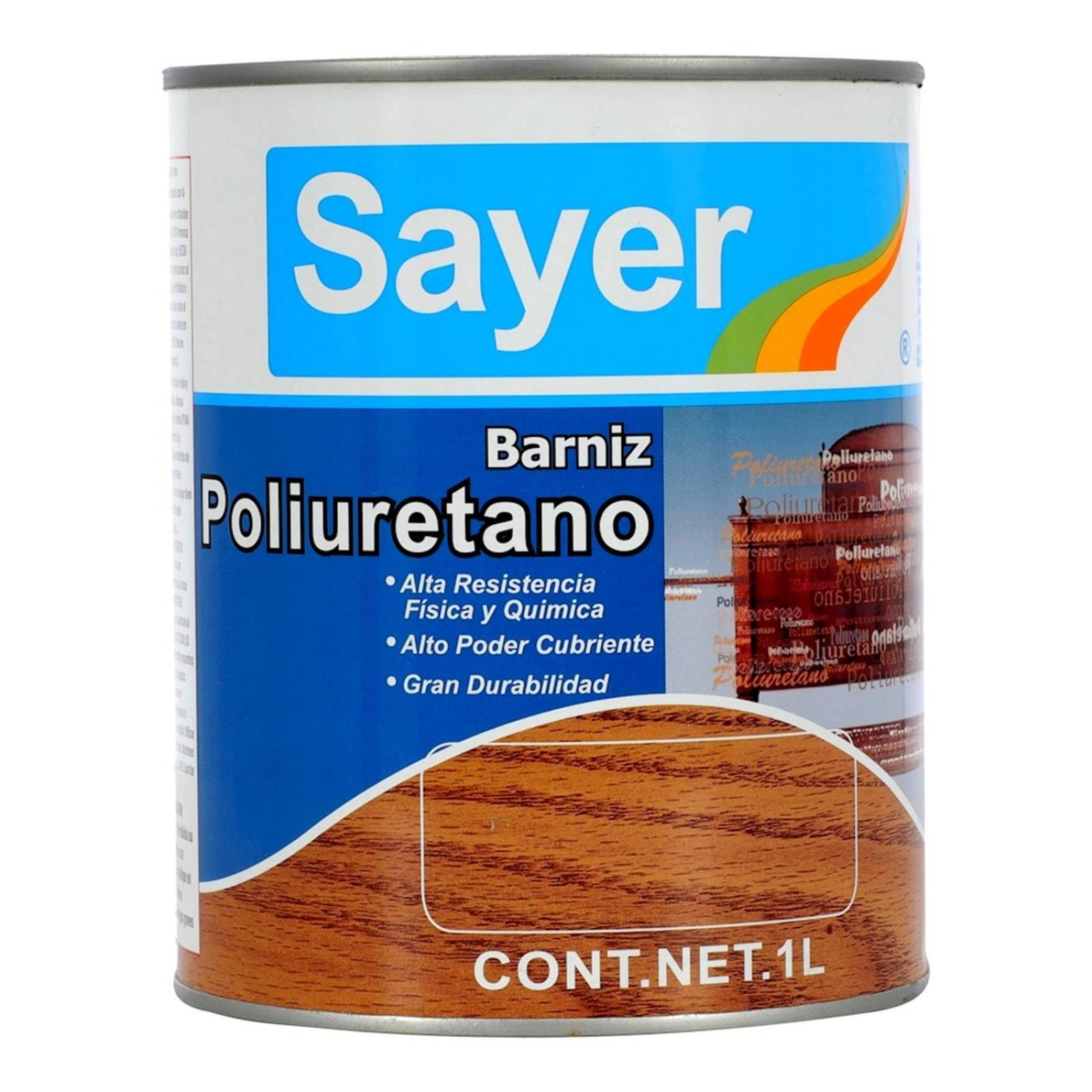 Barniz de poliuretano de 1 l transparente 