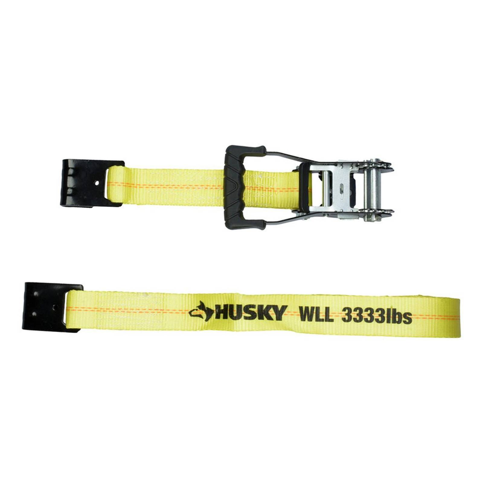 Amarre con trinquete amarillo 5 x 822 cm