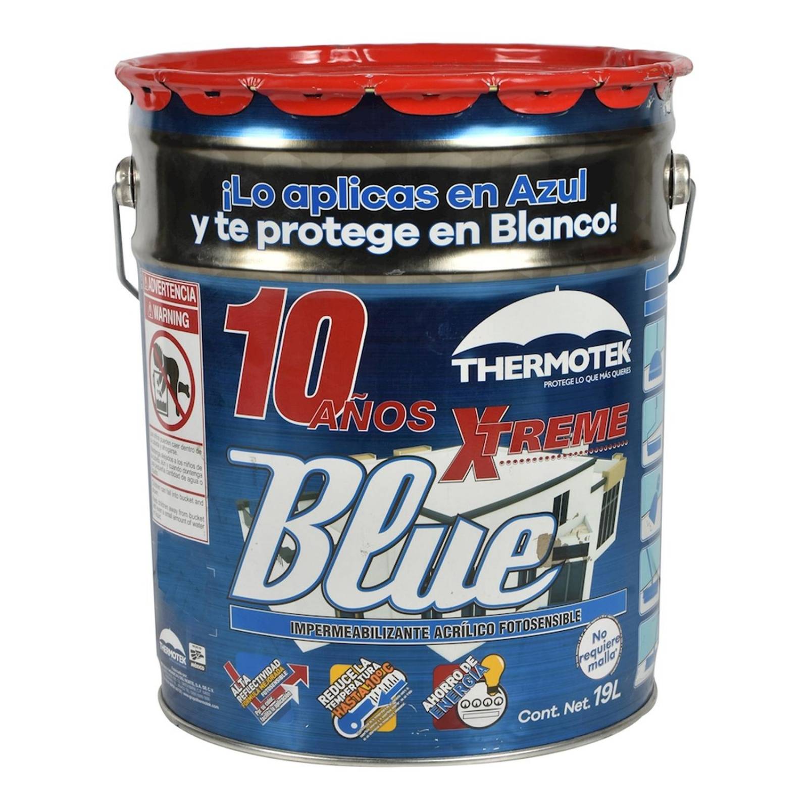 Impermeabilizante blue xtreme 19 l 