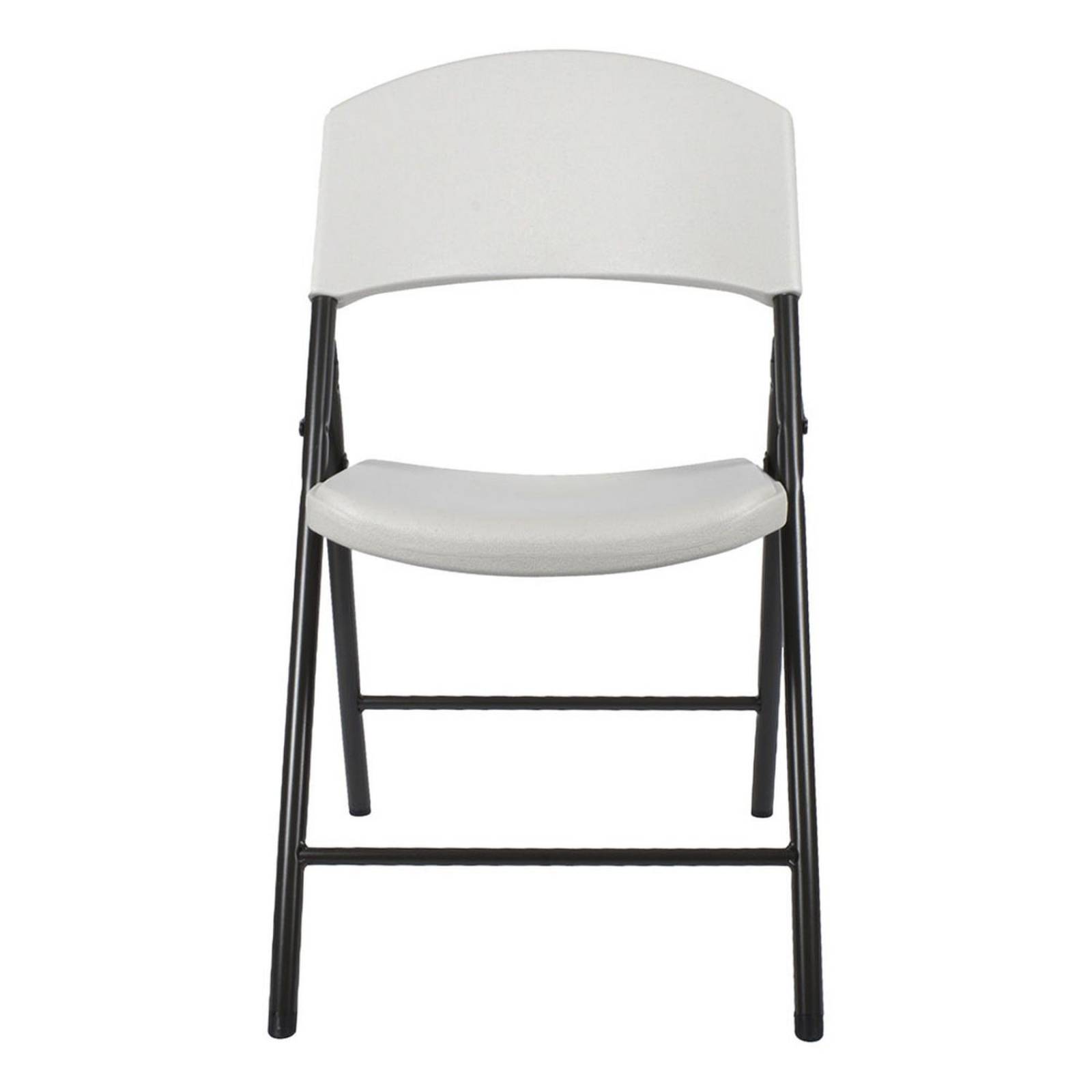 Silla plegable de 57.2 x 49.3 x 83.8 cm beige 