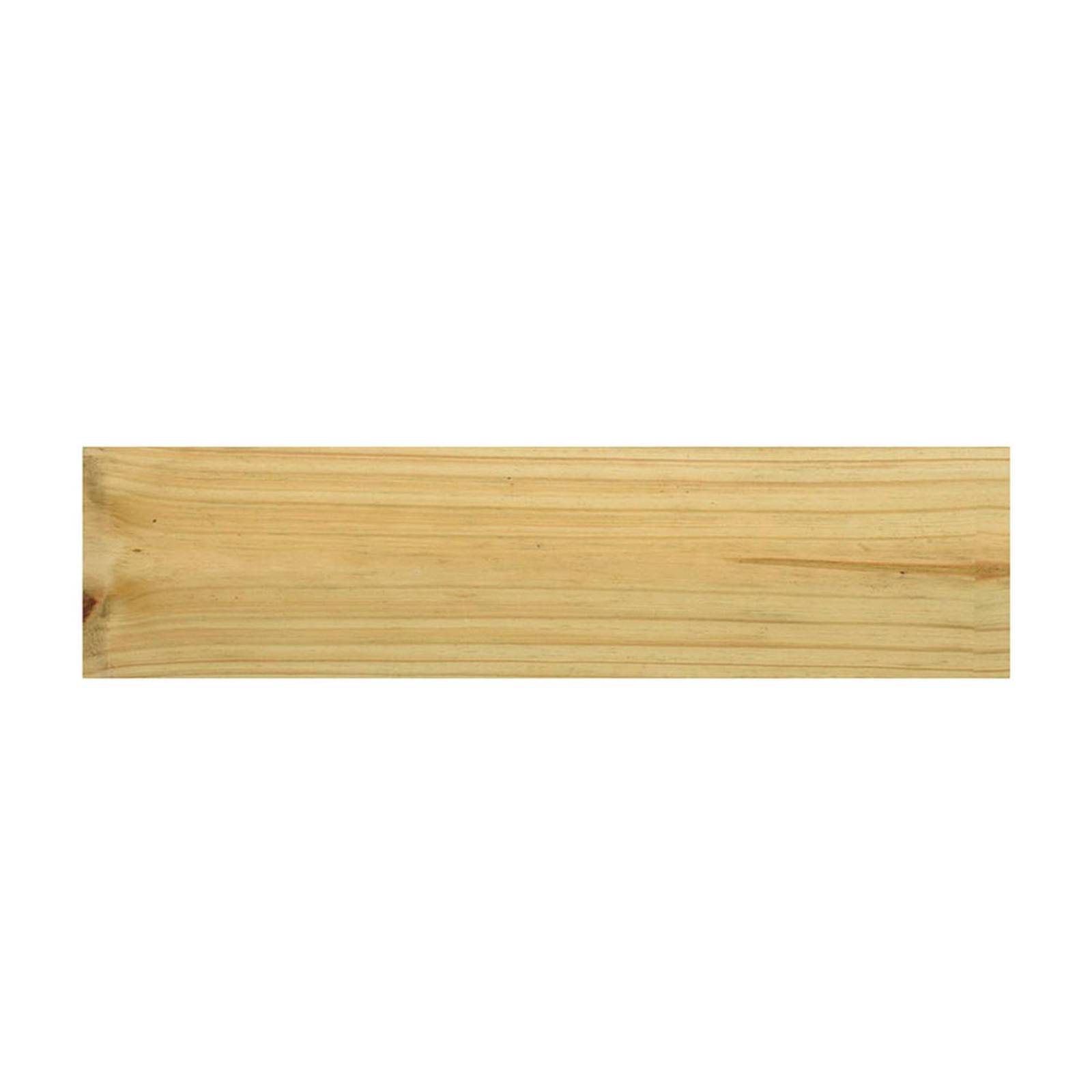 Tabla de madera tratada 244 x 14 x 2.5 cm biege