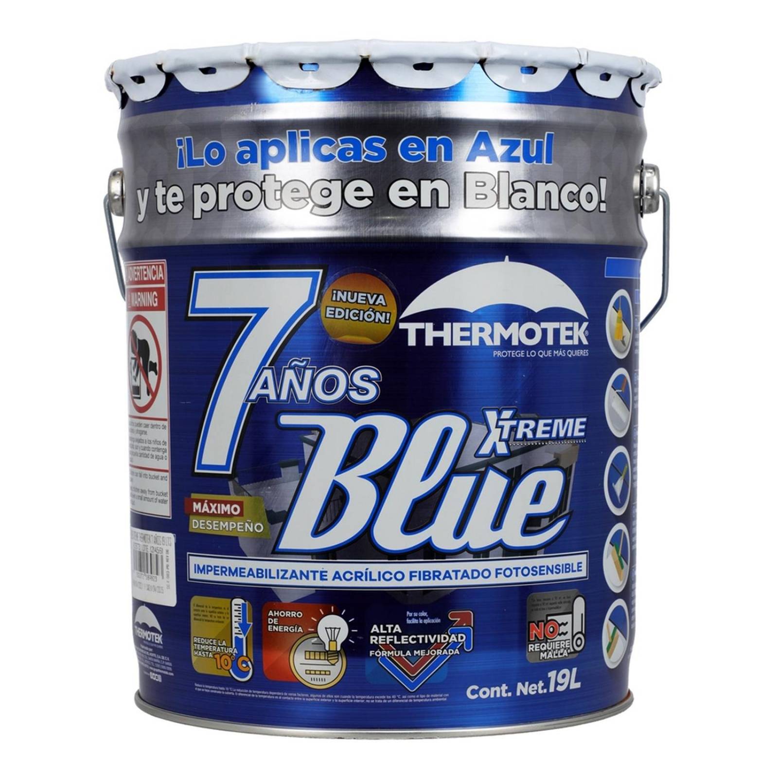 Impermeabilizante fibratado 19 l 