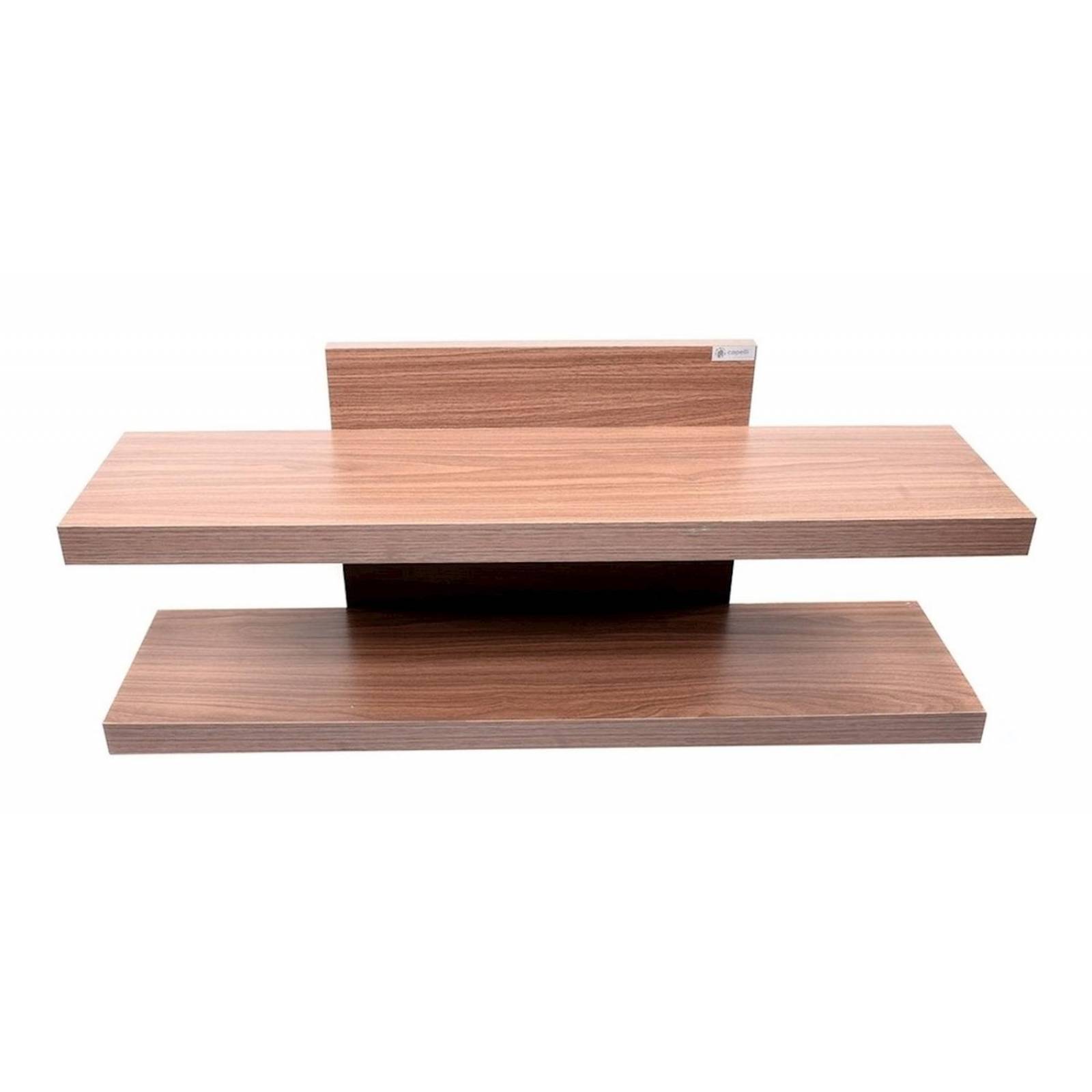 Repisa Doble Nivel Mdf 32 X 80 Cm 